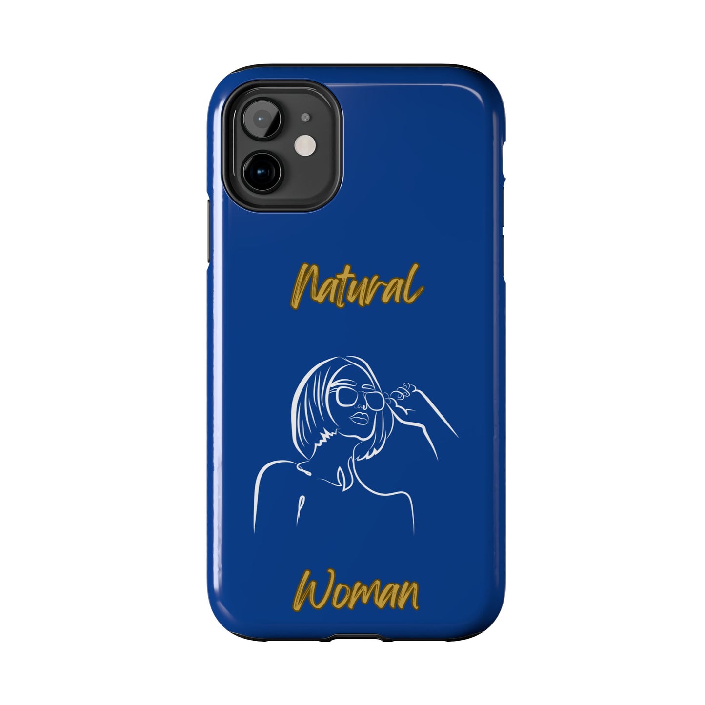 Natural Woman Bright Future (WL)Tough Phone Cases DARK BLUE