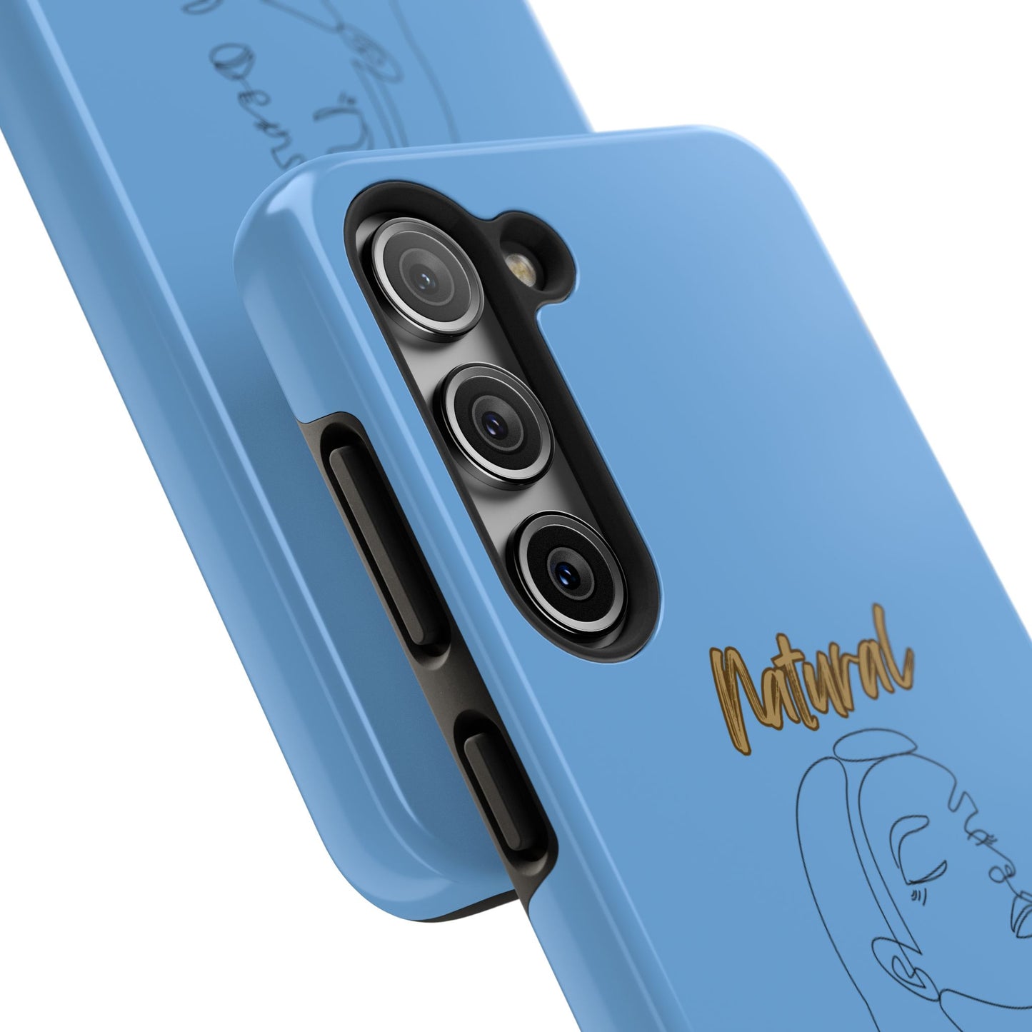 Natural Woman Calm (BL) Tough Phone Cases LIGHT BLUE