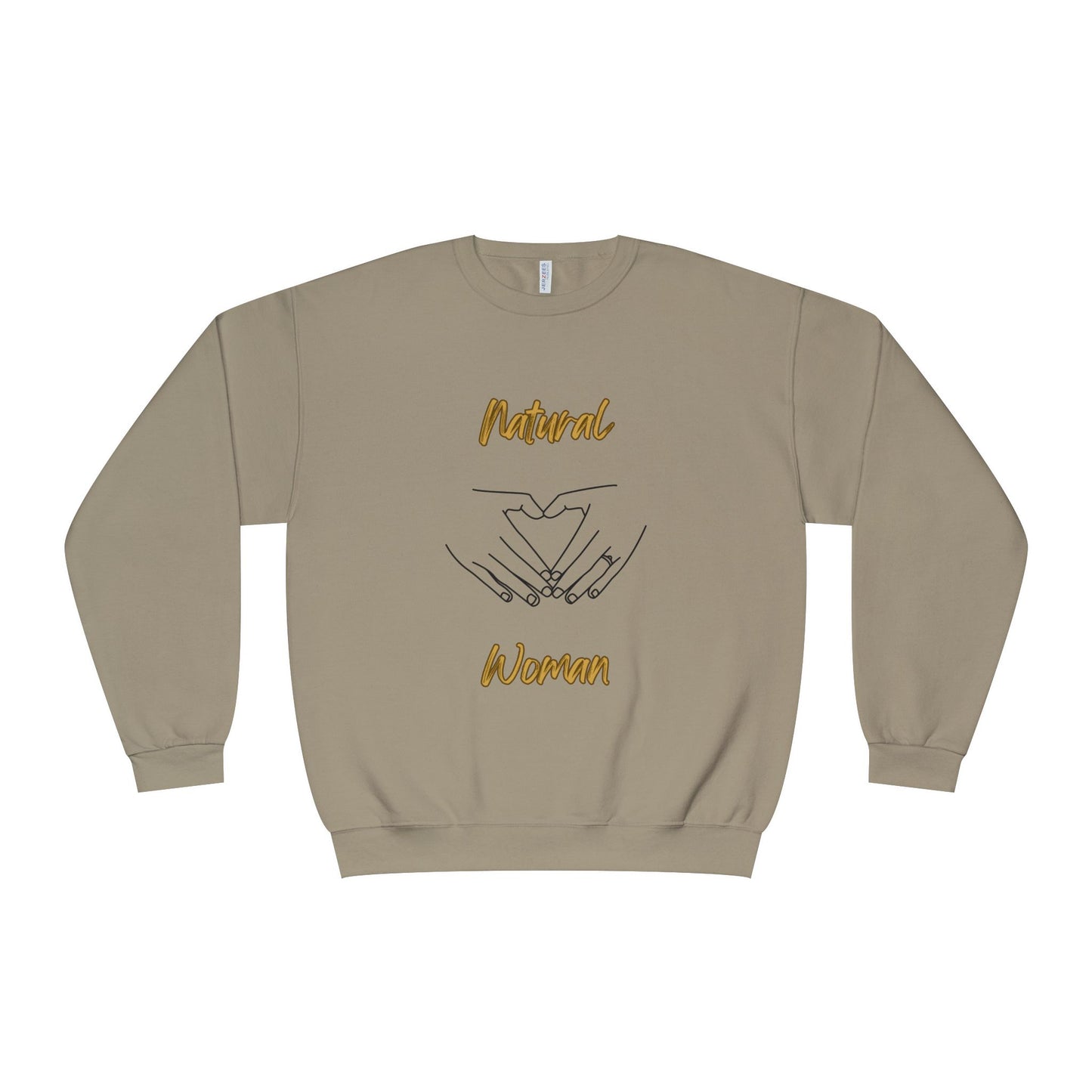 Natural Woman I Love You (BL) Crewneck Sweatshirt