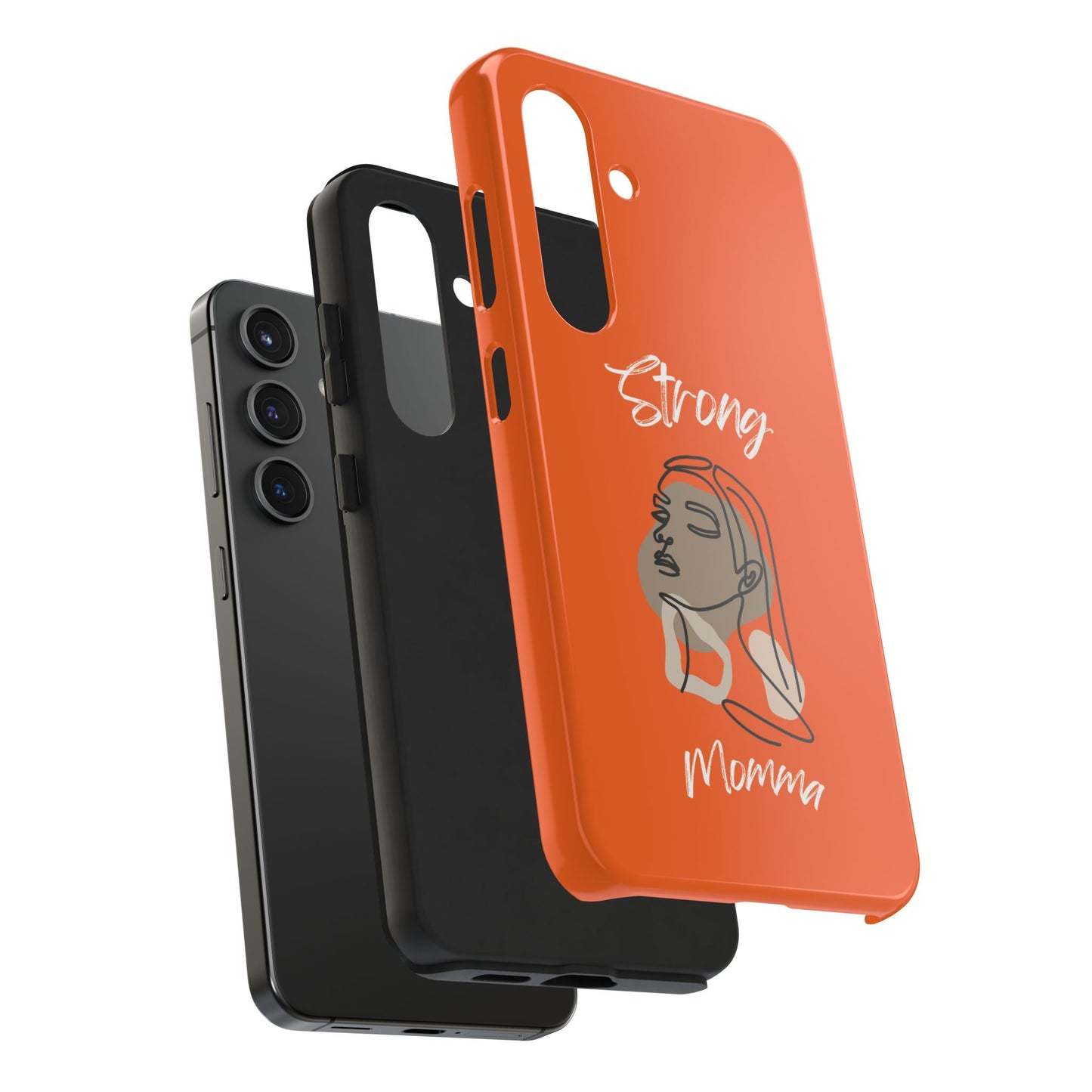 Strong Momma (WL) Tough Phone Cases ORANGE