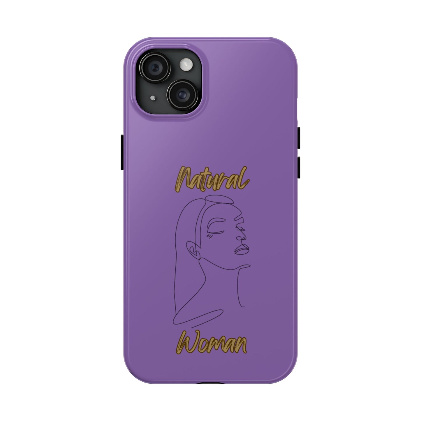 Natural Woman Calm (BL) Tough Phone Cases LIGHT PURPLE
