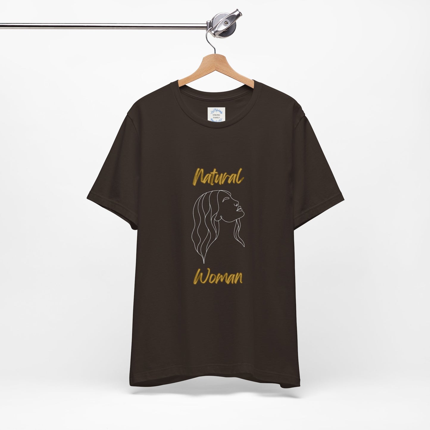Natural Woman Breeze on Face (WL) Short Sleeve T-Shirt