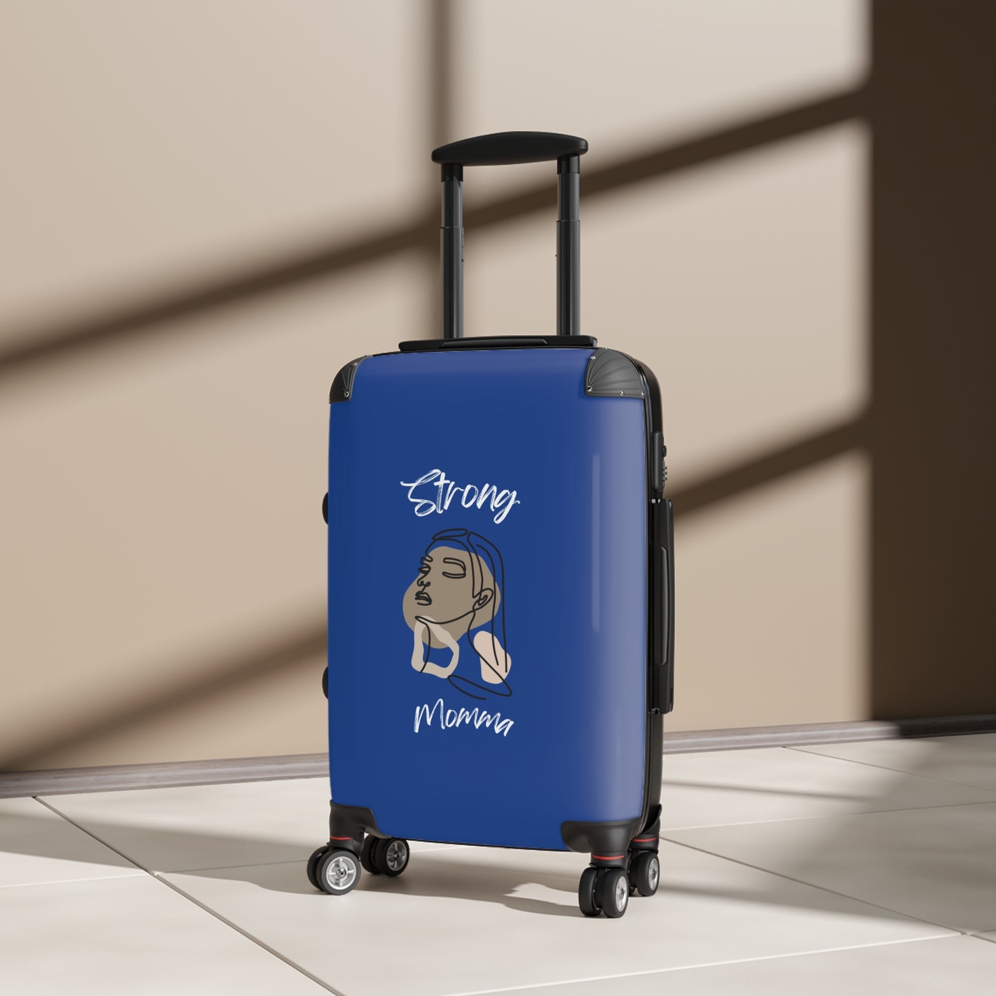 Strong Momma (WL) Luggage Bags DARK BLUE