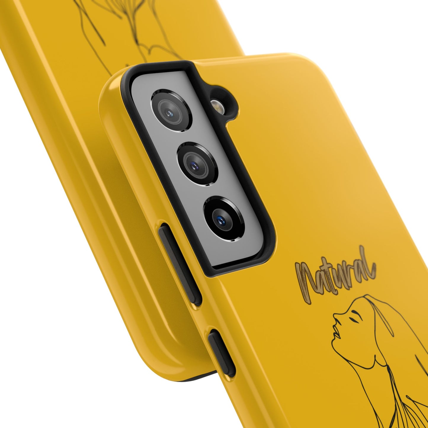 Natural Woman Appreciation (BL) Tough Phone Cases YELLOW
