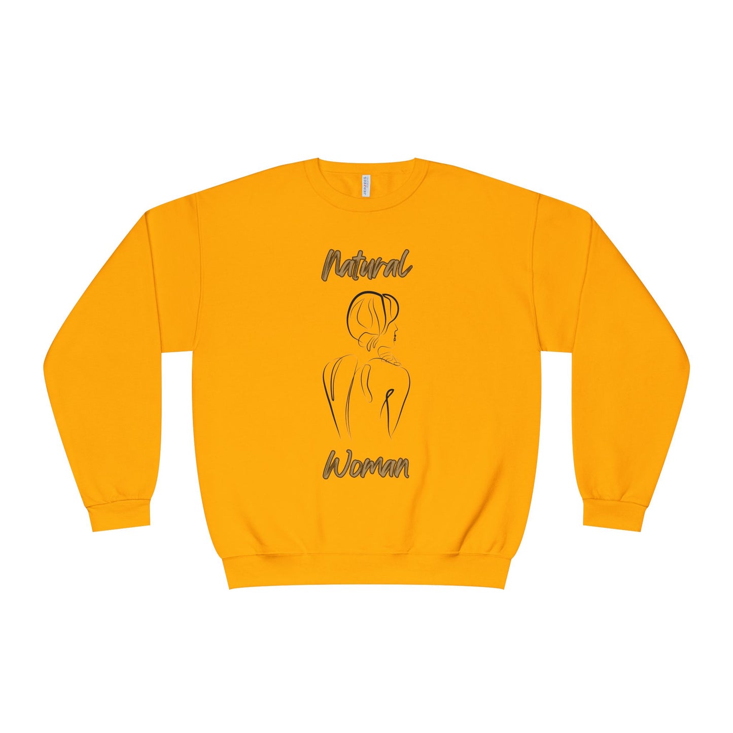 Natural Woman Back (BL) Crewneck Sweatshirt