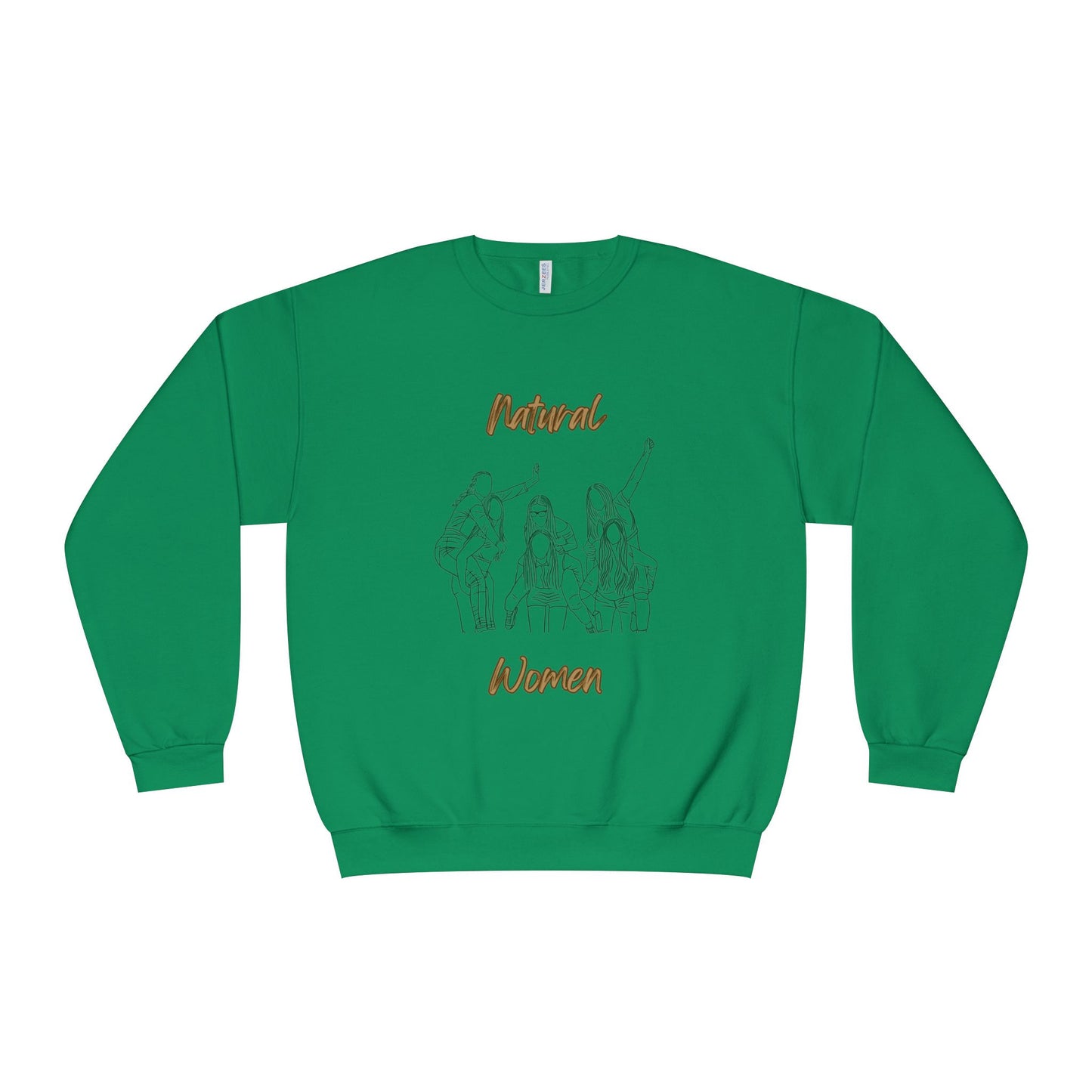 Natural Women Piggy Back (BL) Crewneck Sweatshirt