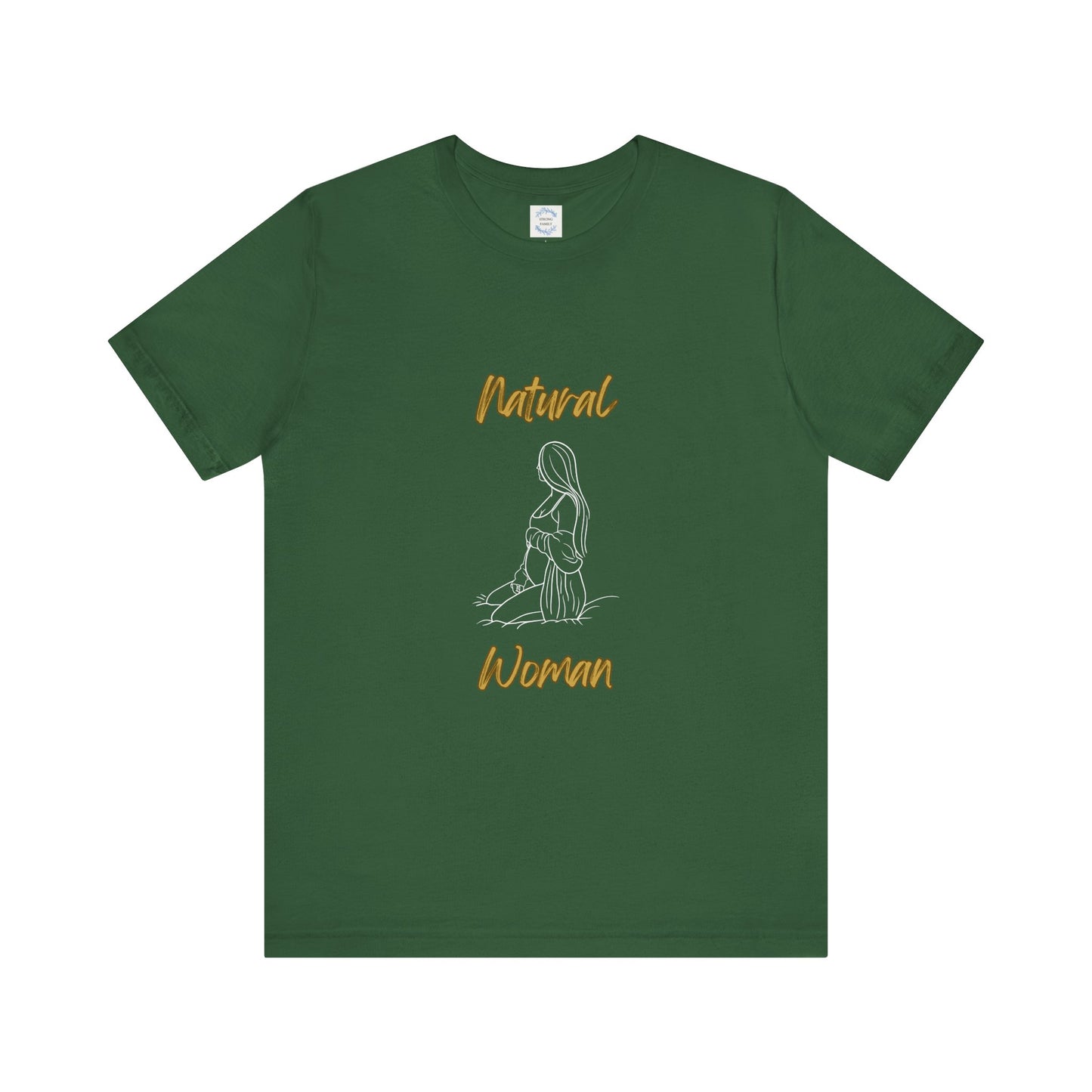 Natural Woman Expecting (WL) Short Sleeve T-Shirt