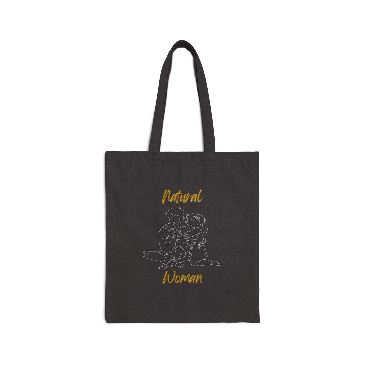Natural Woman Bear Hugs (WL) Canvas Tote Bag