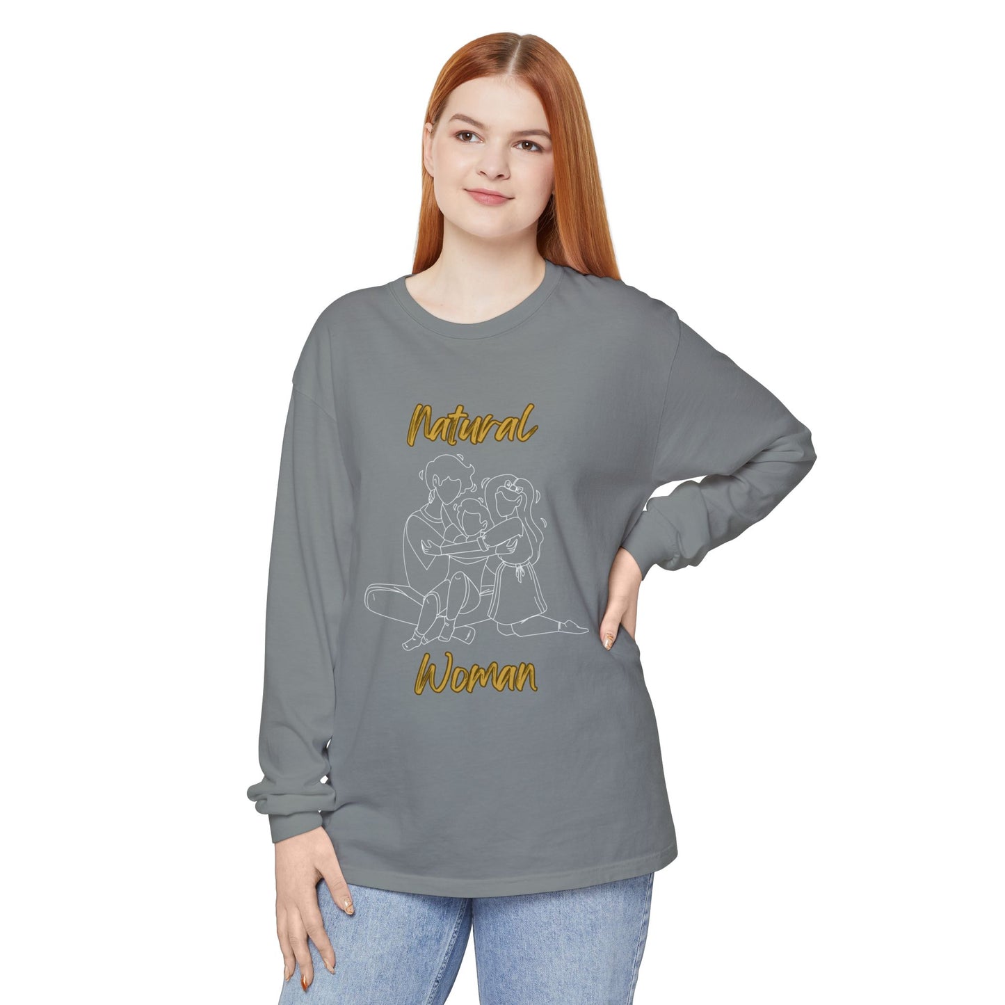 Natural Woman Bear Hugs (WL) Long Sleeve T-Shirt