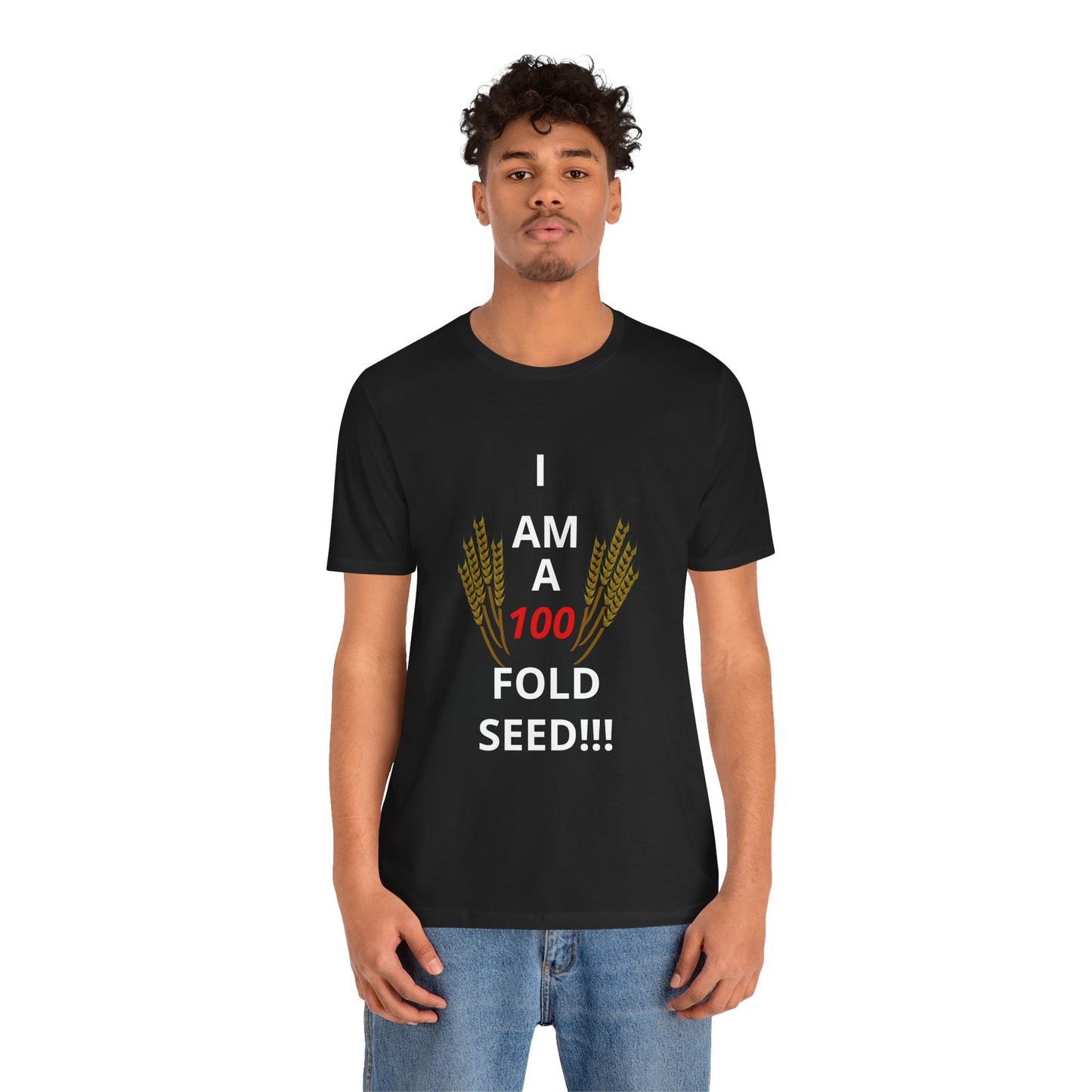 100 Fold Seed (WL)Unisex Jersey Short Sleeve T-Shirt