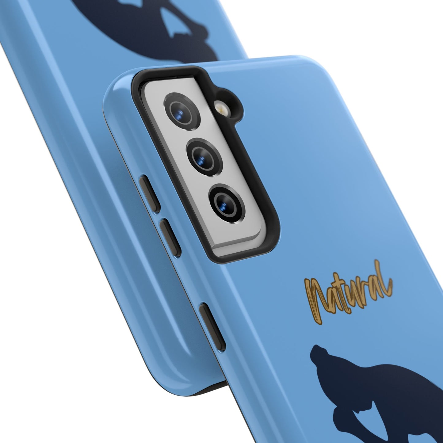 Natural Woman Pray (BL)Tough Phone Cases LIGHT BLUE