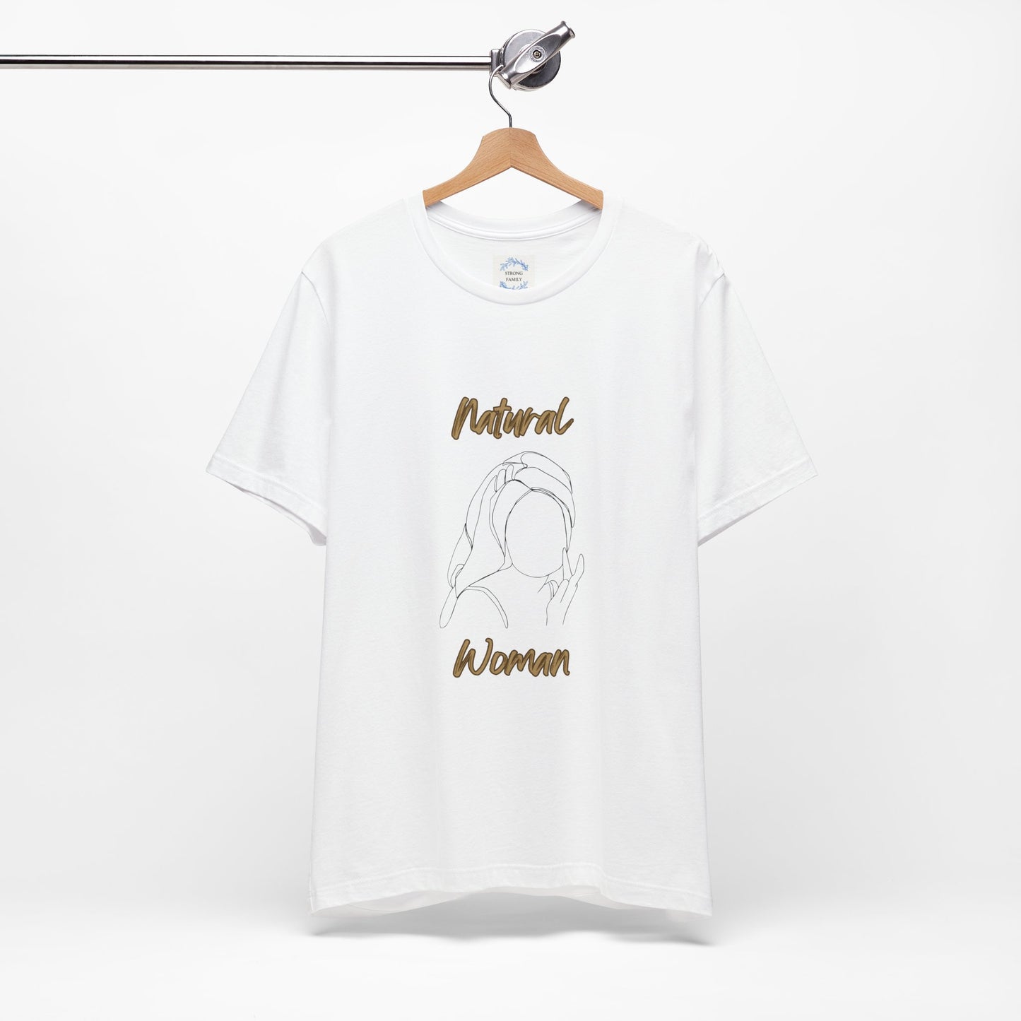 Natural Woman Towel Wrapped (BL) Short Sleeve T-Shirt