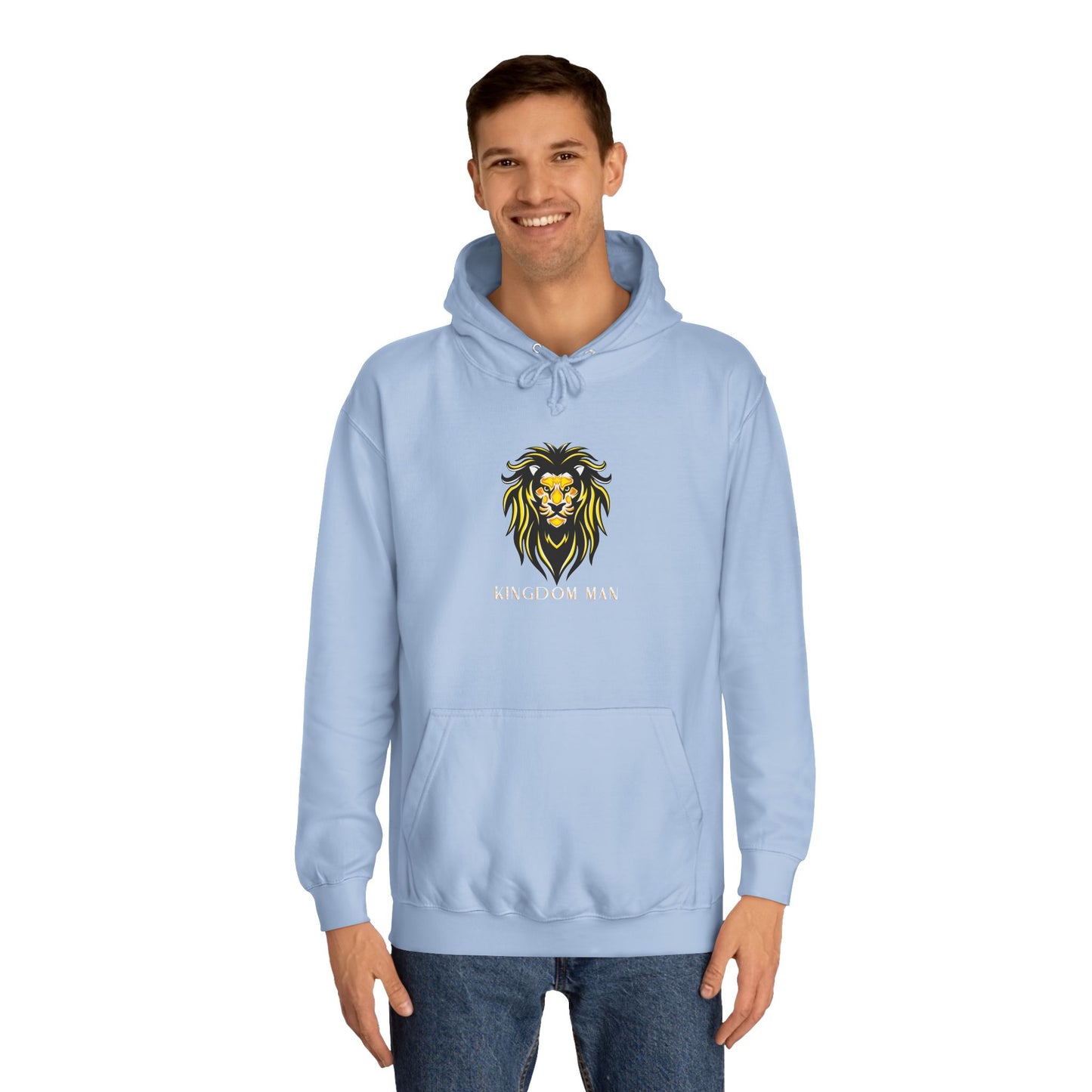 Kingdom Man (White/Gold) Hoodies