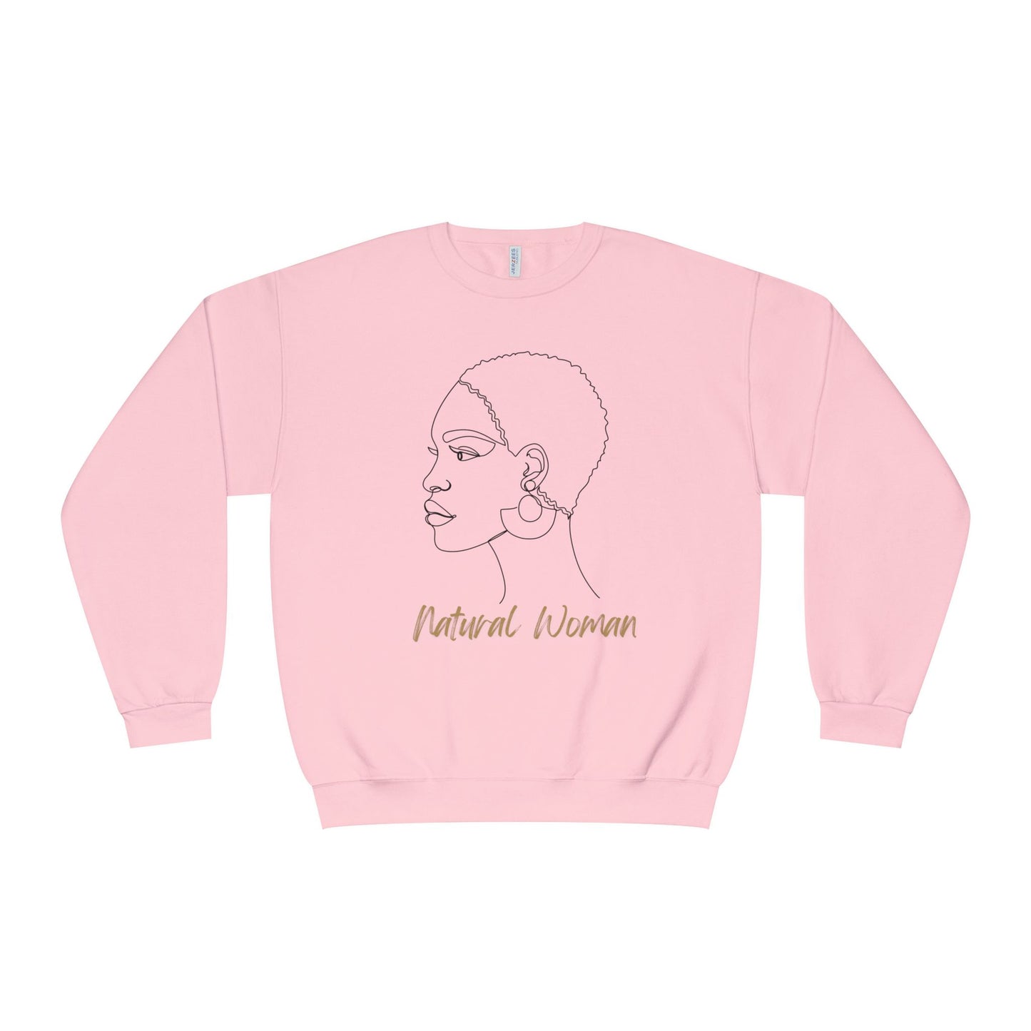Natural Woman Finger Waves (BL) Crewneck Sweatshirt