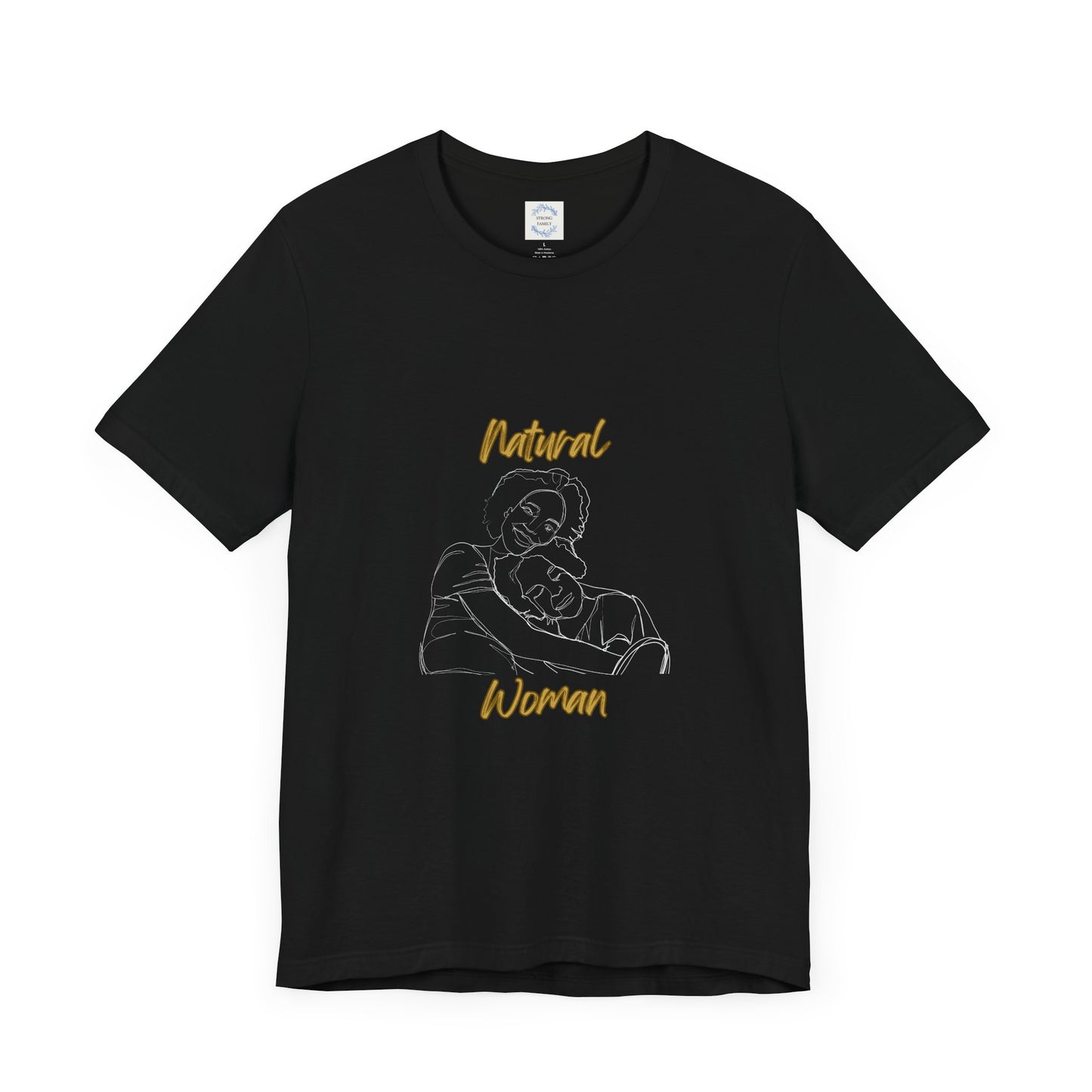 Natural Woman Loving Embrace (WL) Short Sleeve T-Shirt