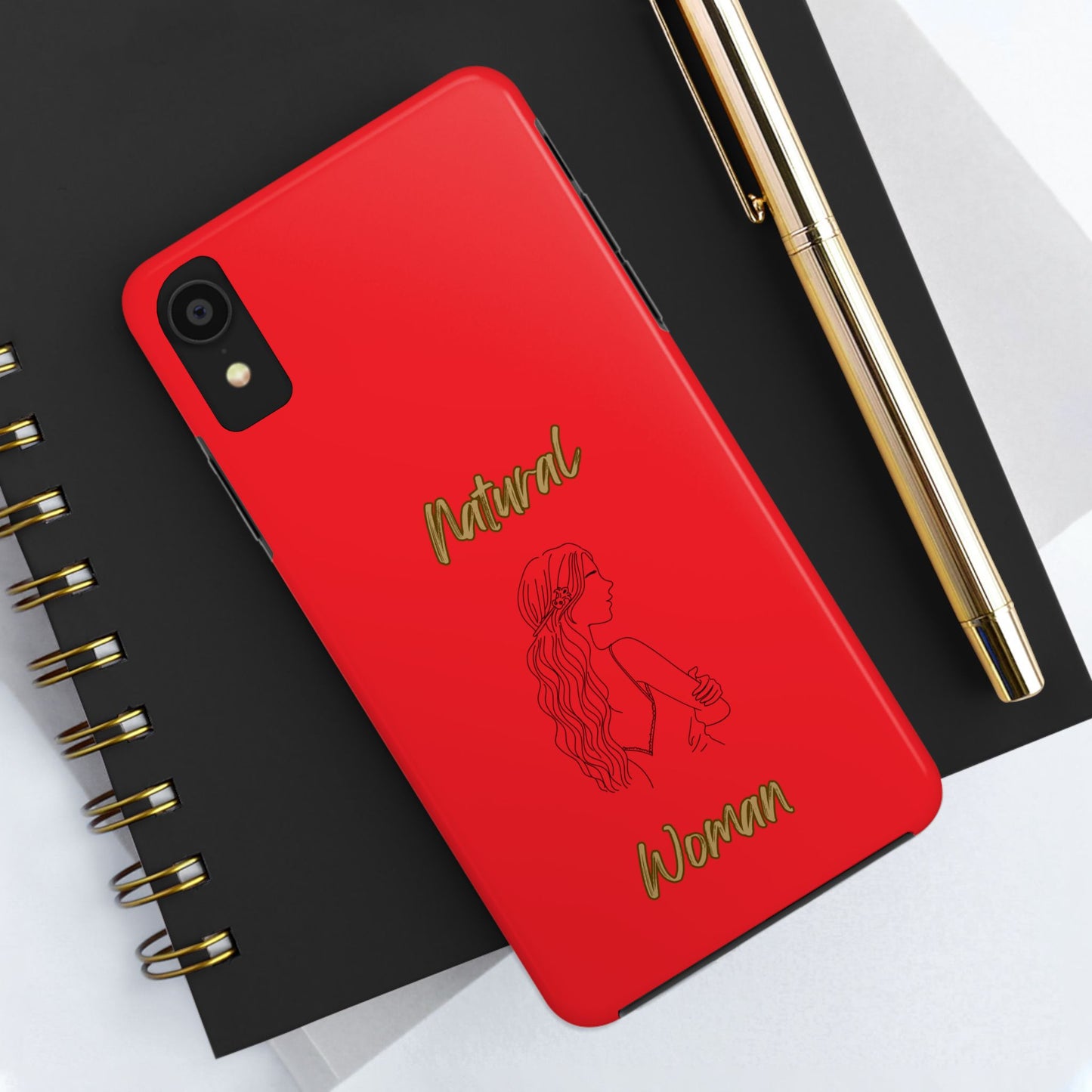 Natural Woman Young Woman (BL)Tough Phone Cases RED