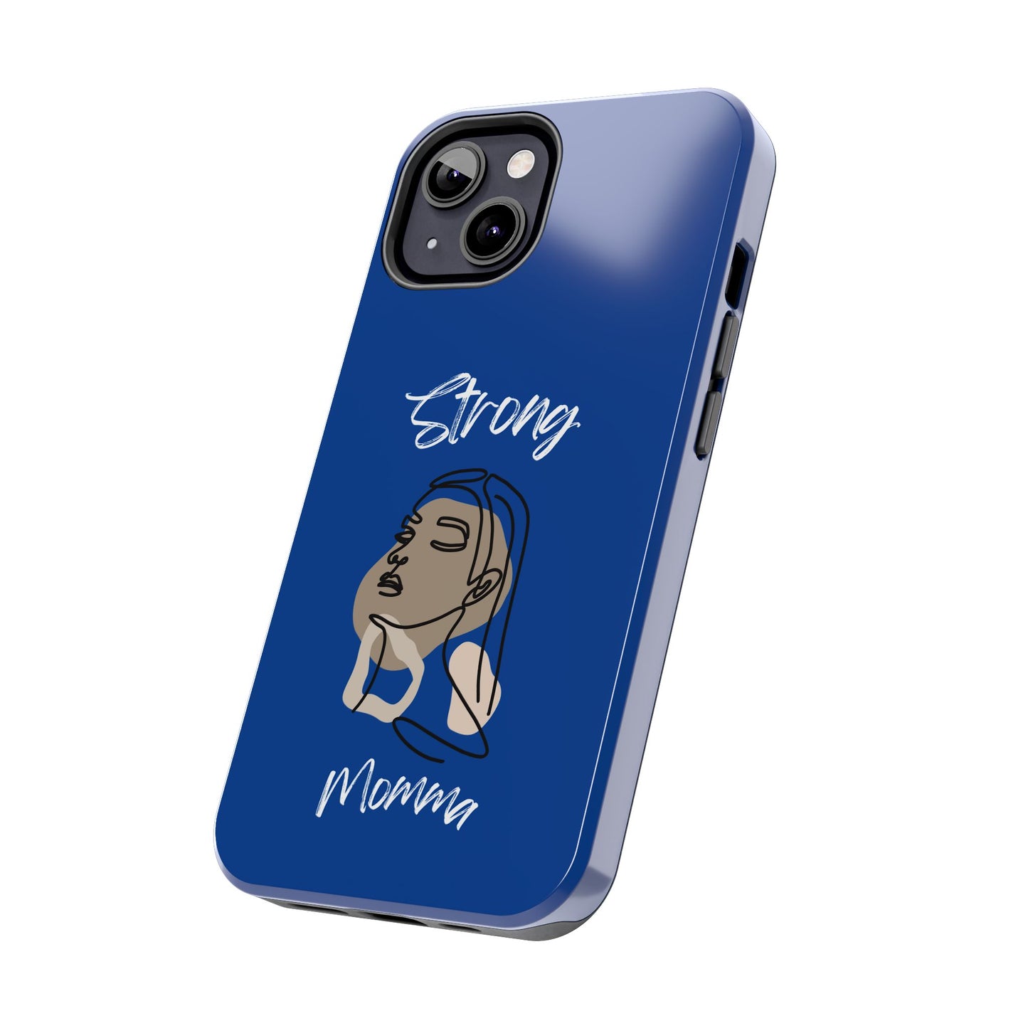 Strong Momma (WL) Tough Phone Cases DARK BLUE