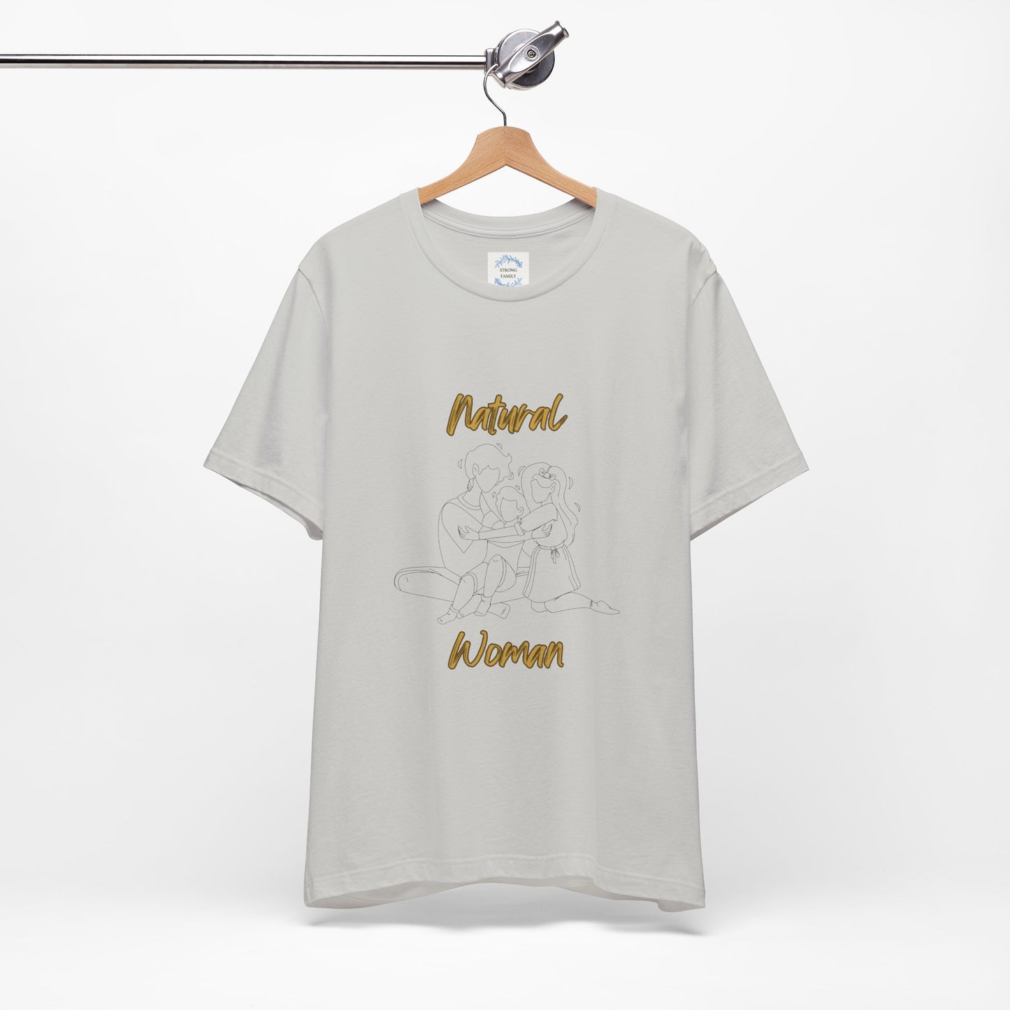 Natural Woman Bear Hugs (BL) Short Sleeve T-Shirt