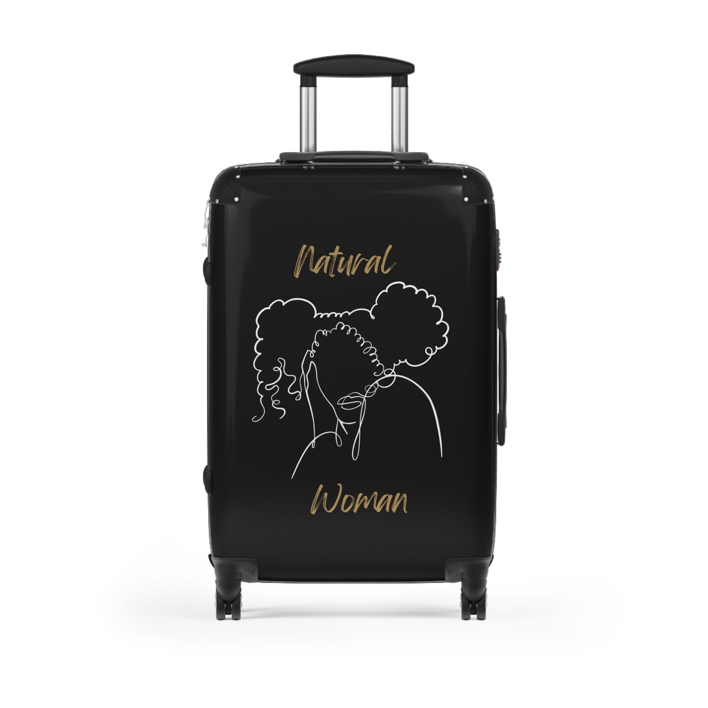 Natural Woman Twin Puffs (WL) Suitcase BLACK