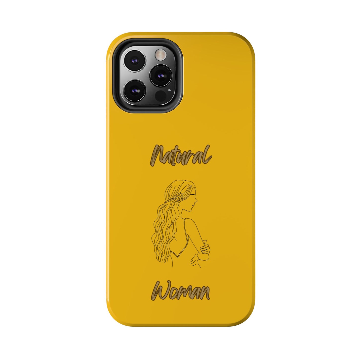 Natural Woman Young Woman (BL)Tough Phone Cases YELLOW