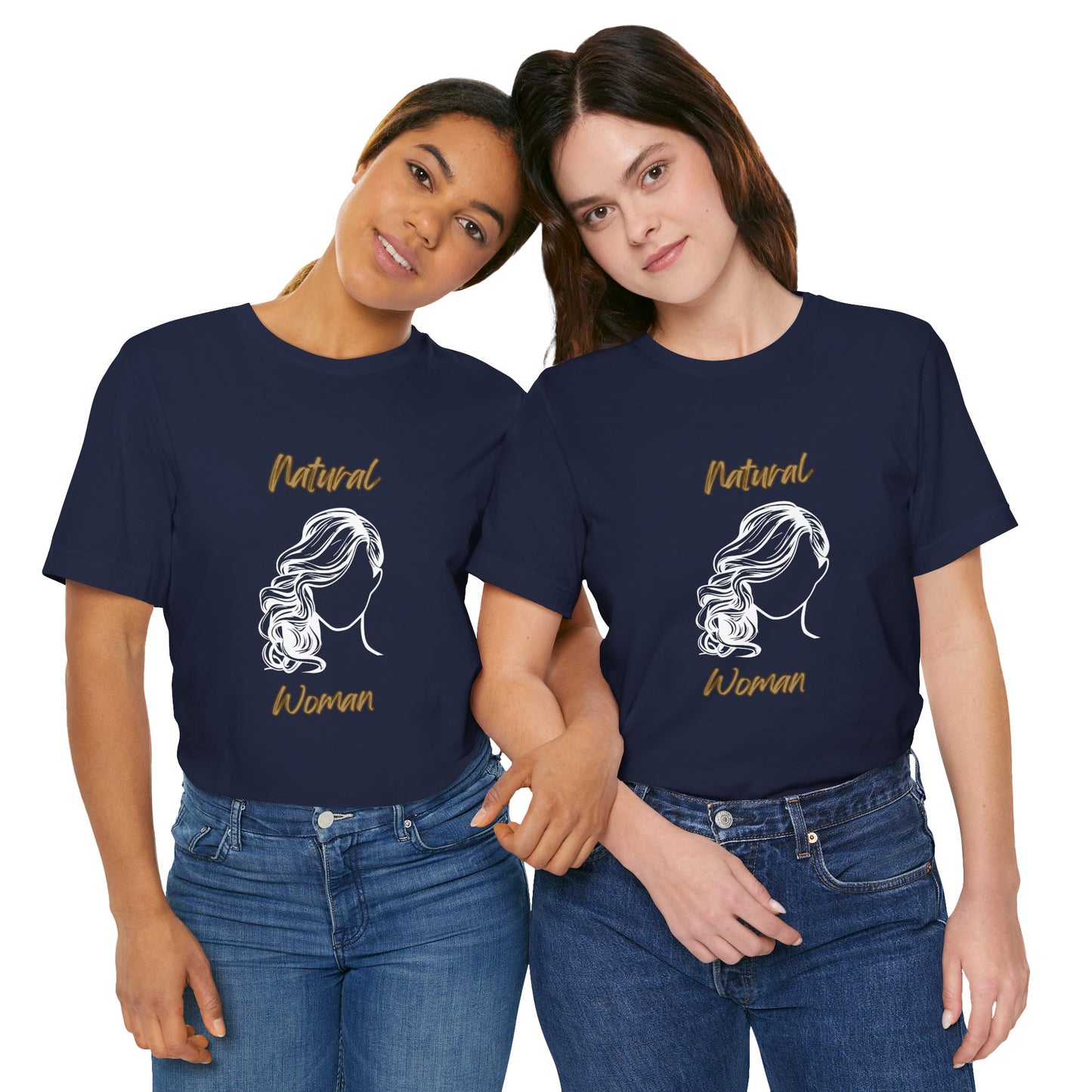Natural Woman Long Curl (WL) Short Sleeve T-Shirt