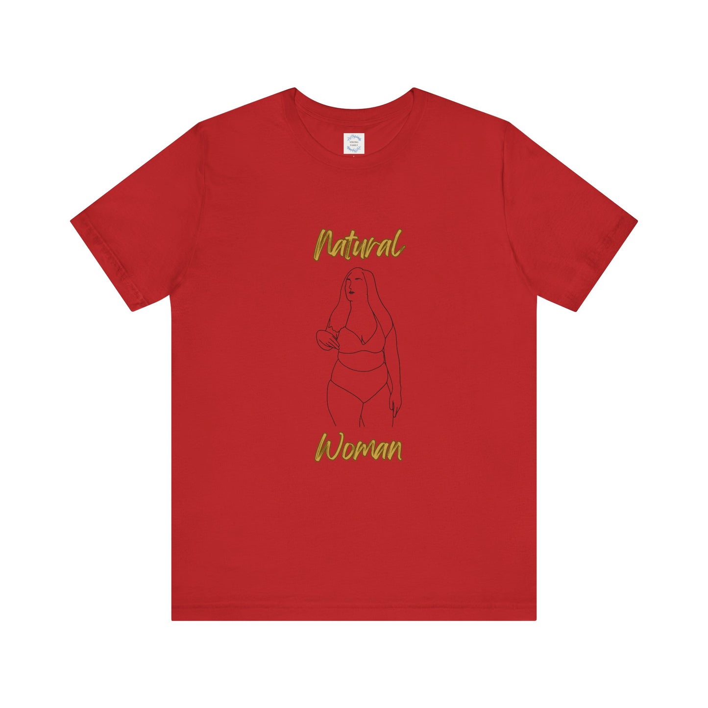 Natural Woman Full Beauty (BL) Short Sleeve T-Shirt