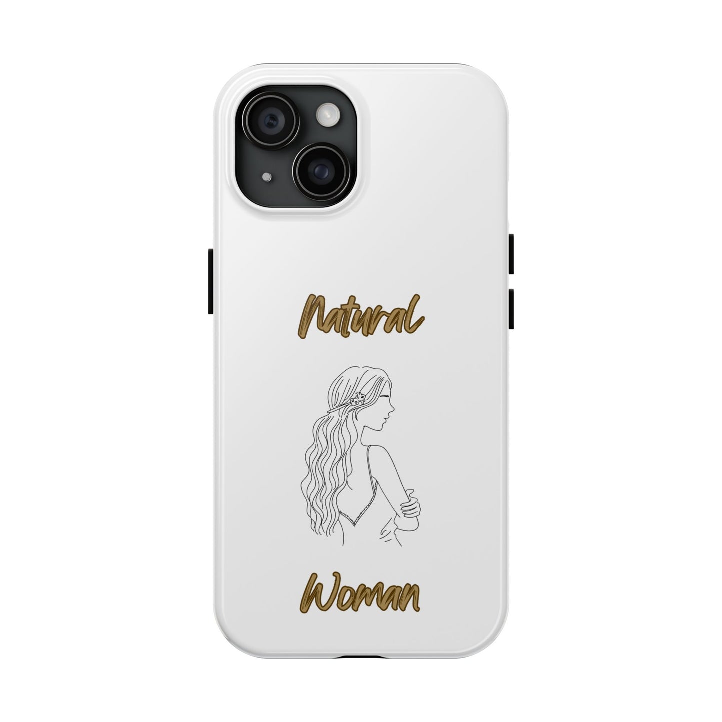 Natural Woman Young Woman (BL)Tough Phone Cases WHITE