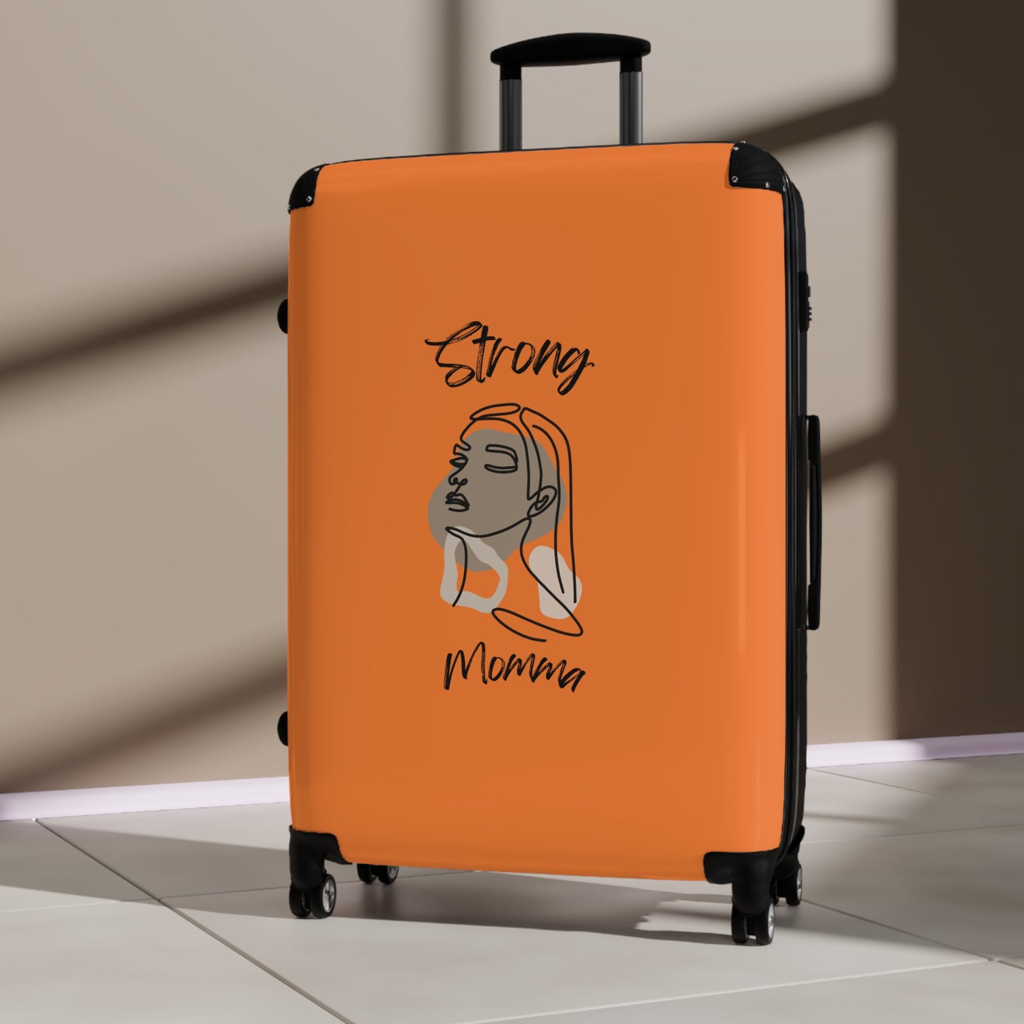 Strong Momma (BL) Luggage Bags CRUSTA