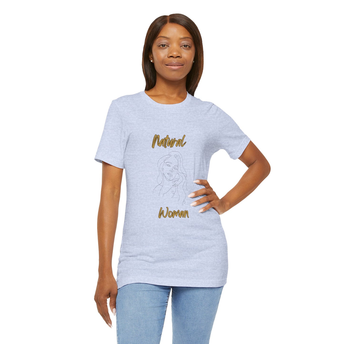 Natural Woman Hola (BL) Short Sleeve T-Shirt