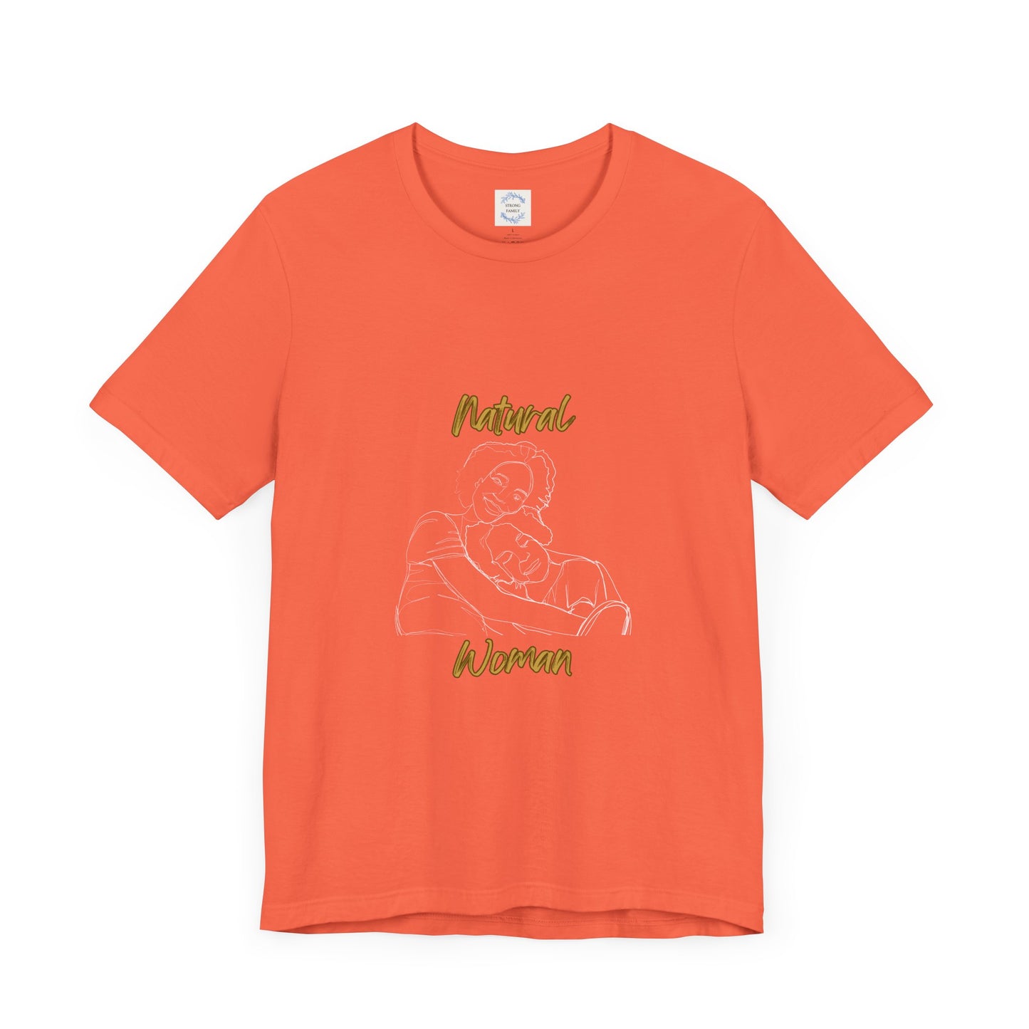 Natural Woman Loving Embrace (WL) Short Sleeve T-Shirt