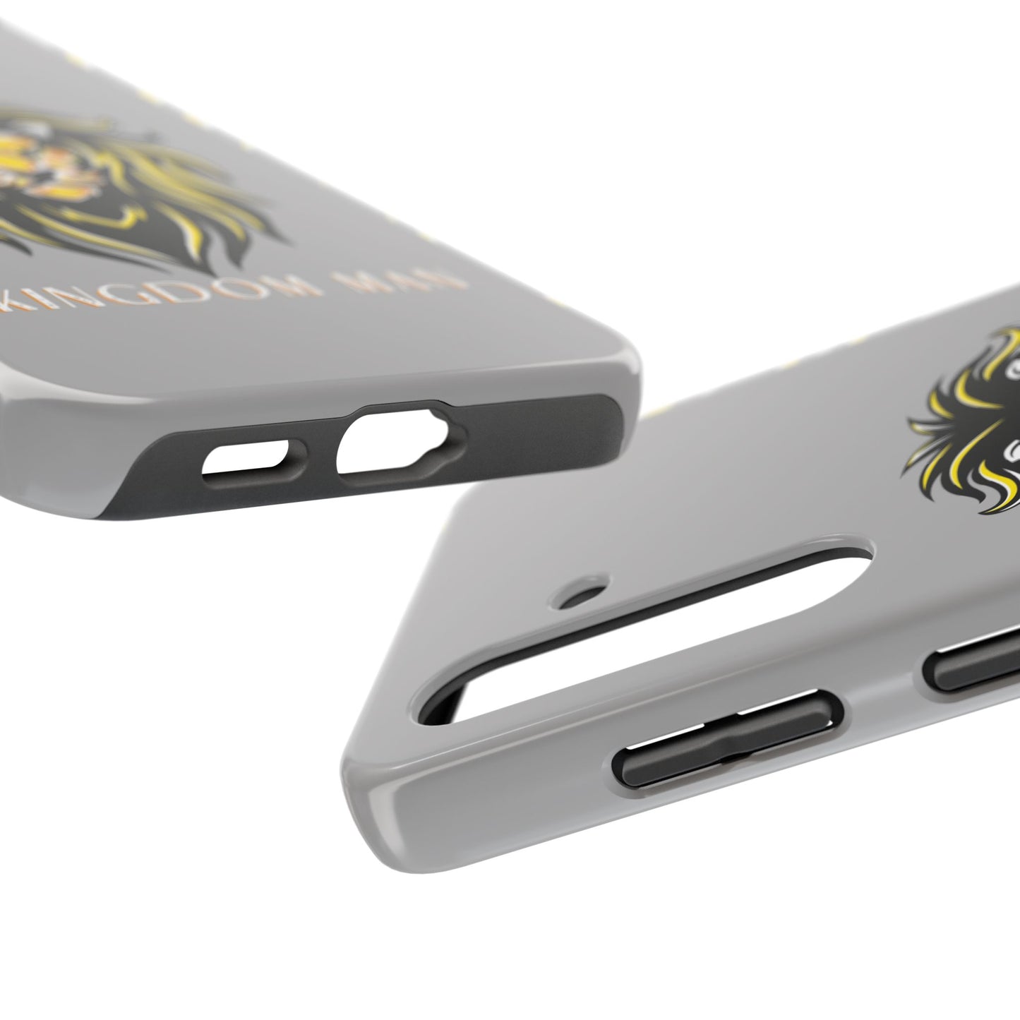 Kingdom Man (White-Gold Label) Tough Phone Case LIGHT GREY