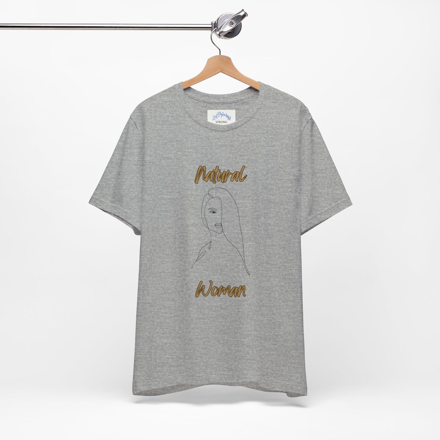 Natural Woman Covered Eye (BL) Short Sleeve T-Shirt