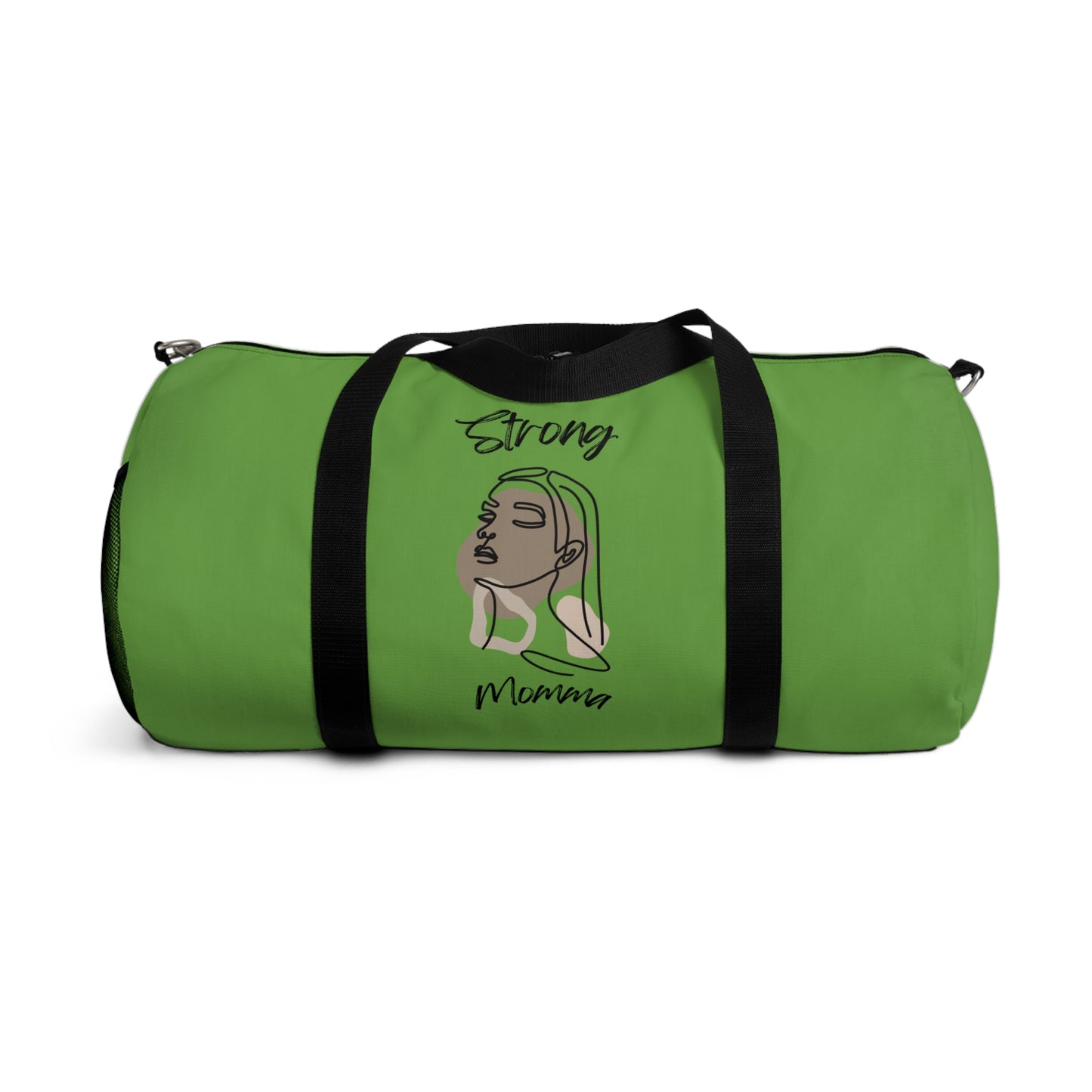 Strong Momma (BL) Duffel Bag GREEN