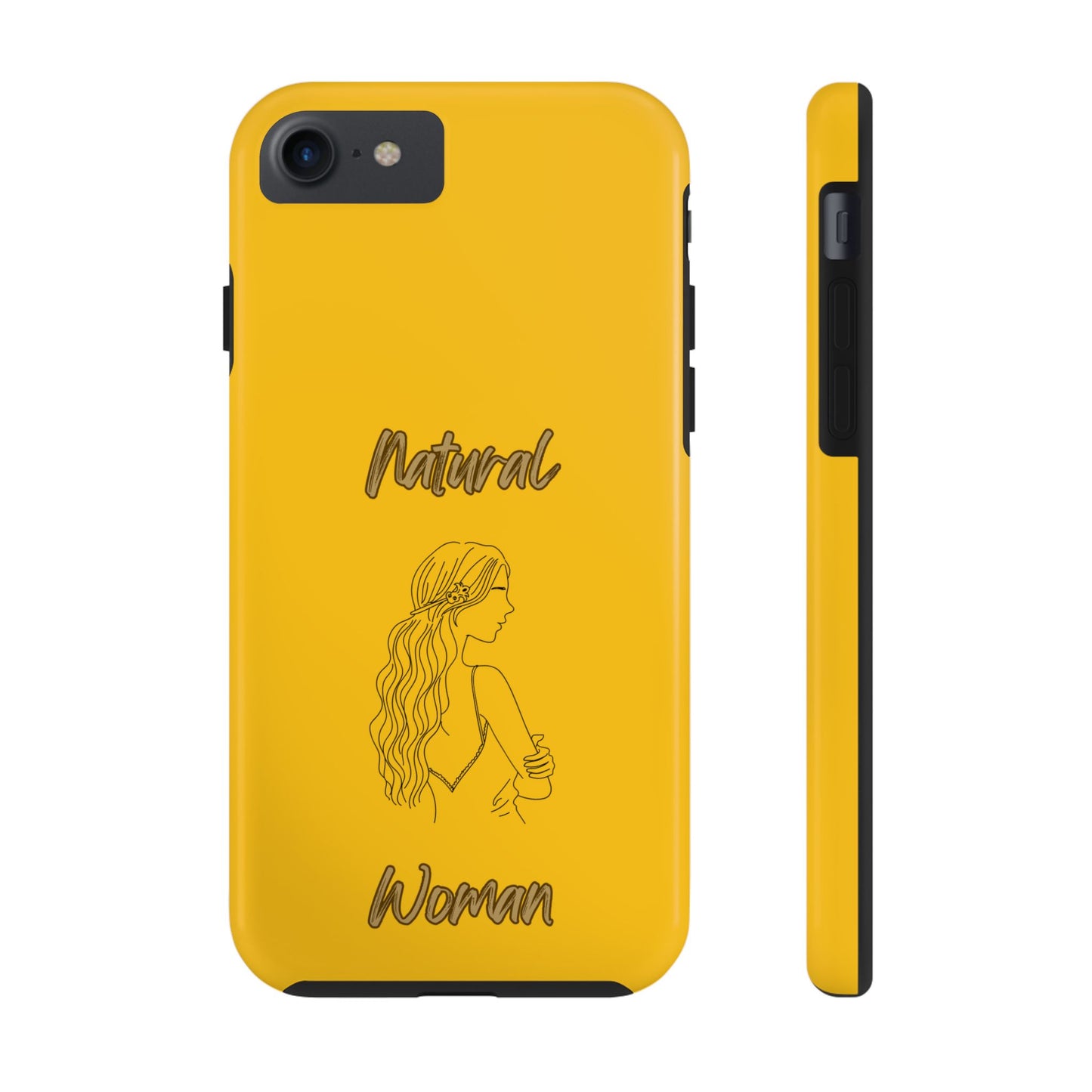 Natural Woman Young Woman (BL)Tough Phone Cases YELLOW