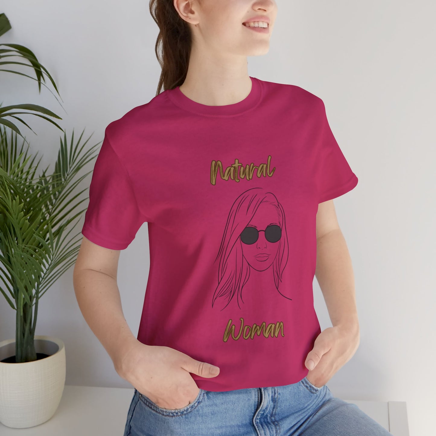 Natural Woman Shades (BL) Short Sleeve T-Shirt