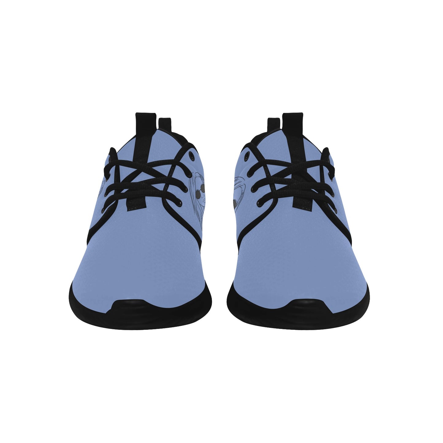 Natural Woman SHADES (BL) MEDIUM BLUE w/ Black Sole Sneakers