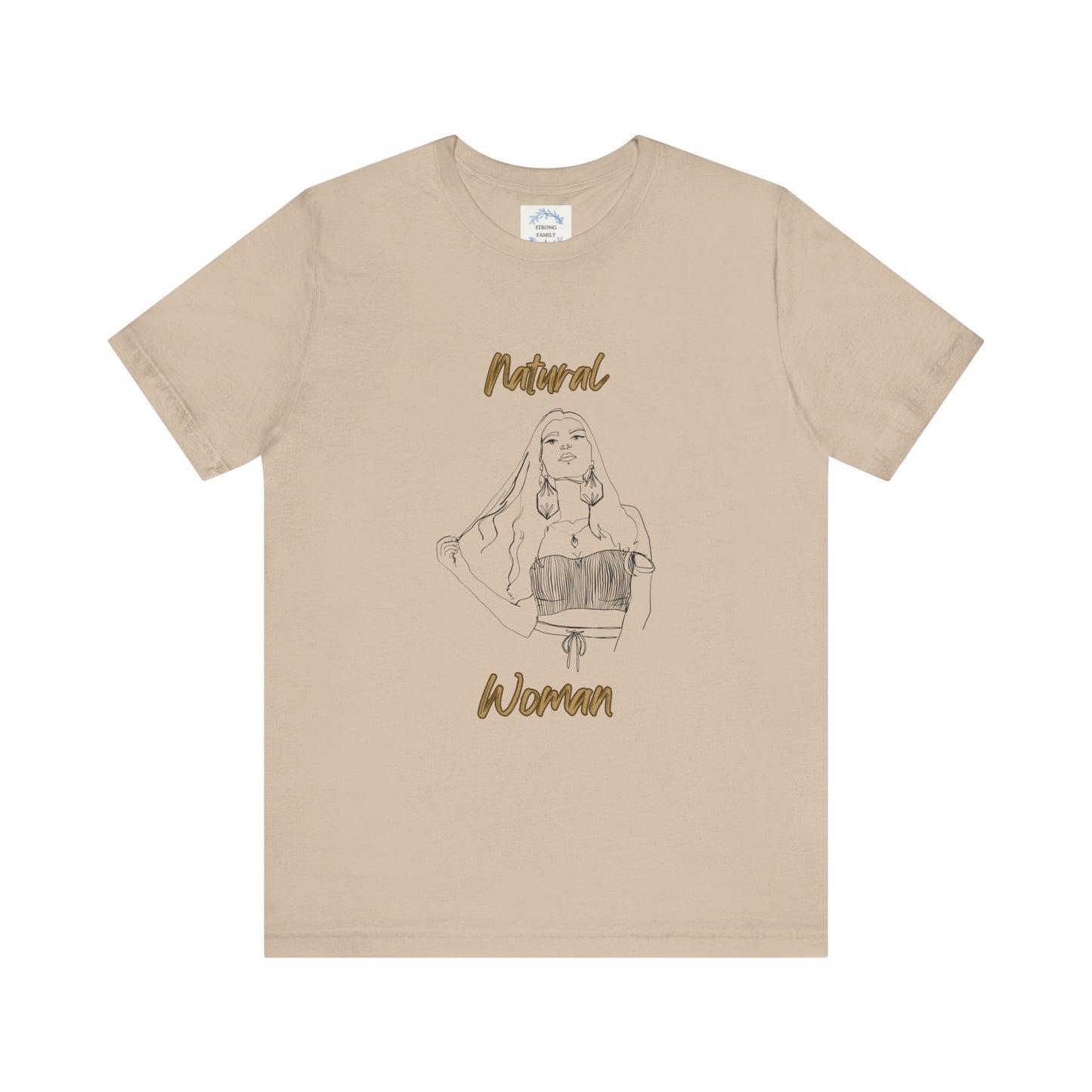 Natural Woman Thinking (BL) Short Sleeve T-Shirt