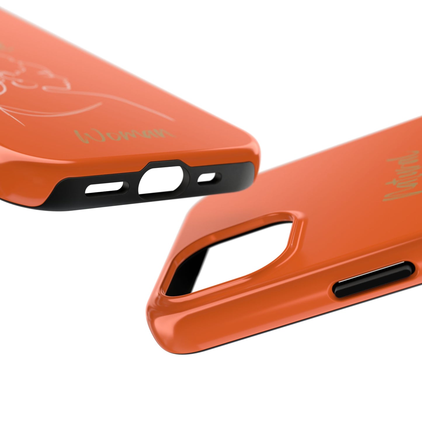 Natural Woman Twists (WL) Tough Phone Case ORANGE