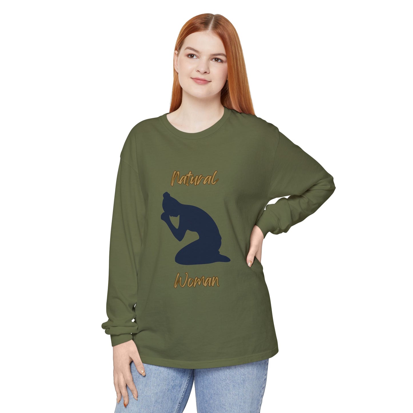 Natural Woman Pray (BL) Long Sleeve T-Shirt