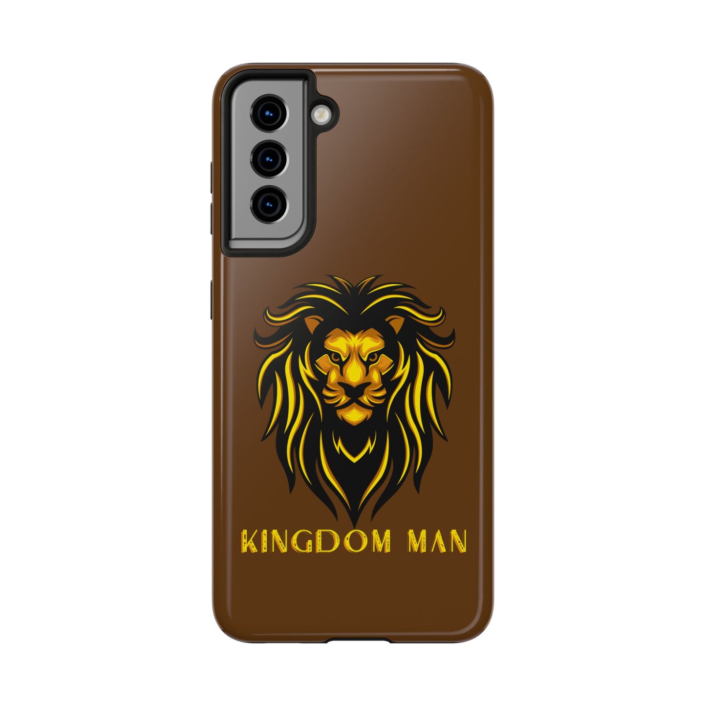 KIngdom Man (Gold Label) Tough Phone Cases BROWN