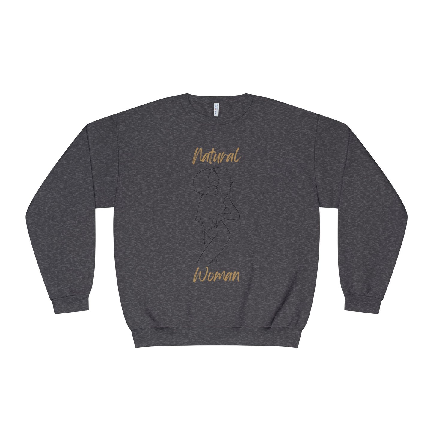 Natural Woman Pose (BL) Crewneck Sweatshirt