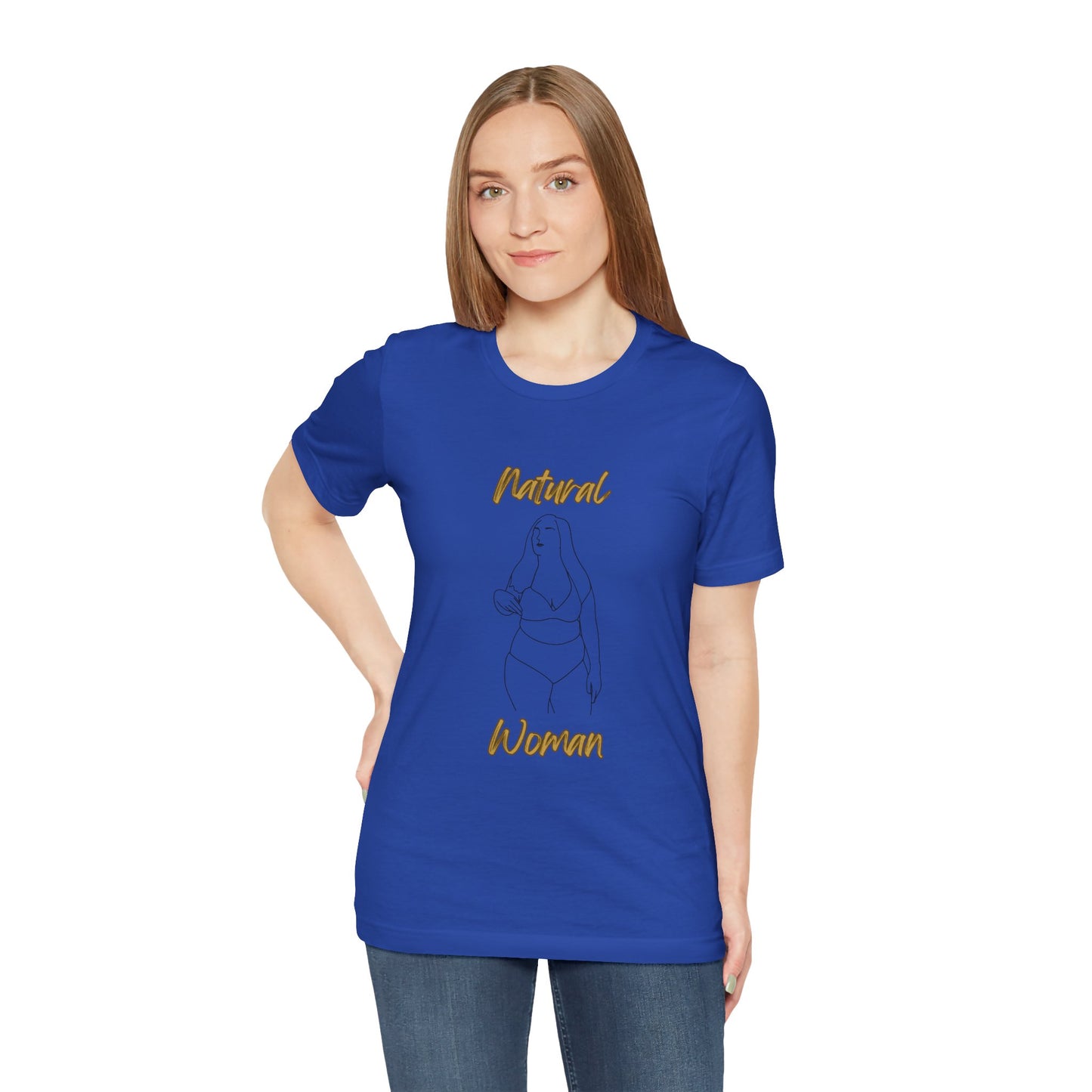 Natural Woman Full Beauty (BL) Short Sleeve T-Shirt