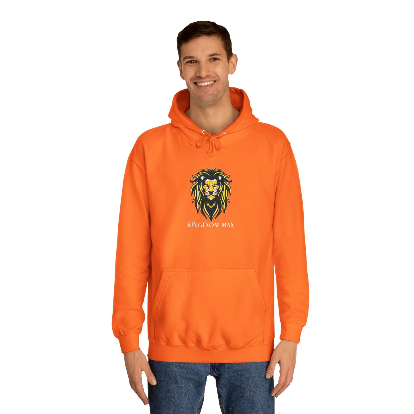Kingdom Man (White/Gold) Hoodies