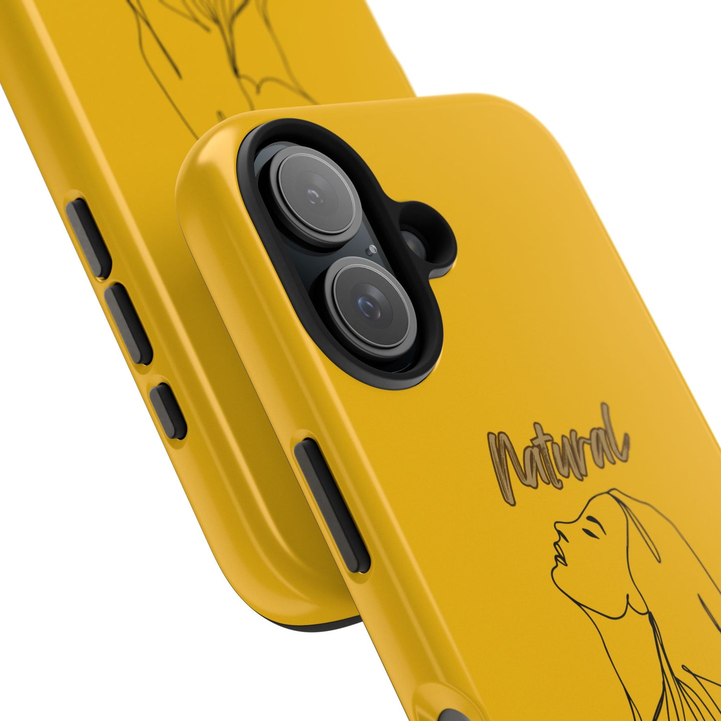 Natural Woman Appreciation (BL) Tough Phone Cases YELLOW