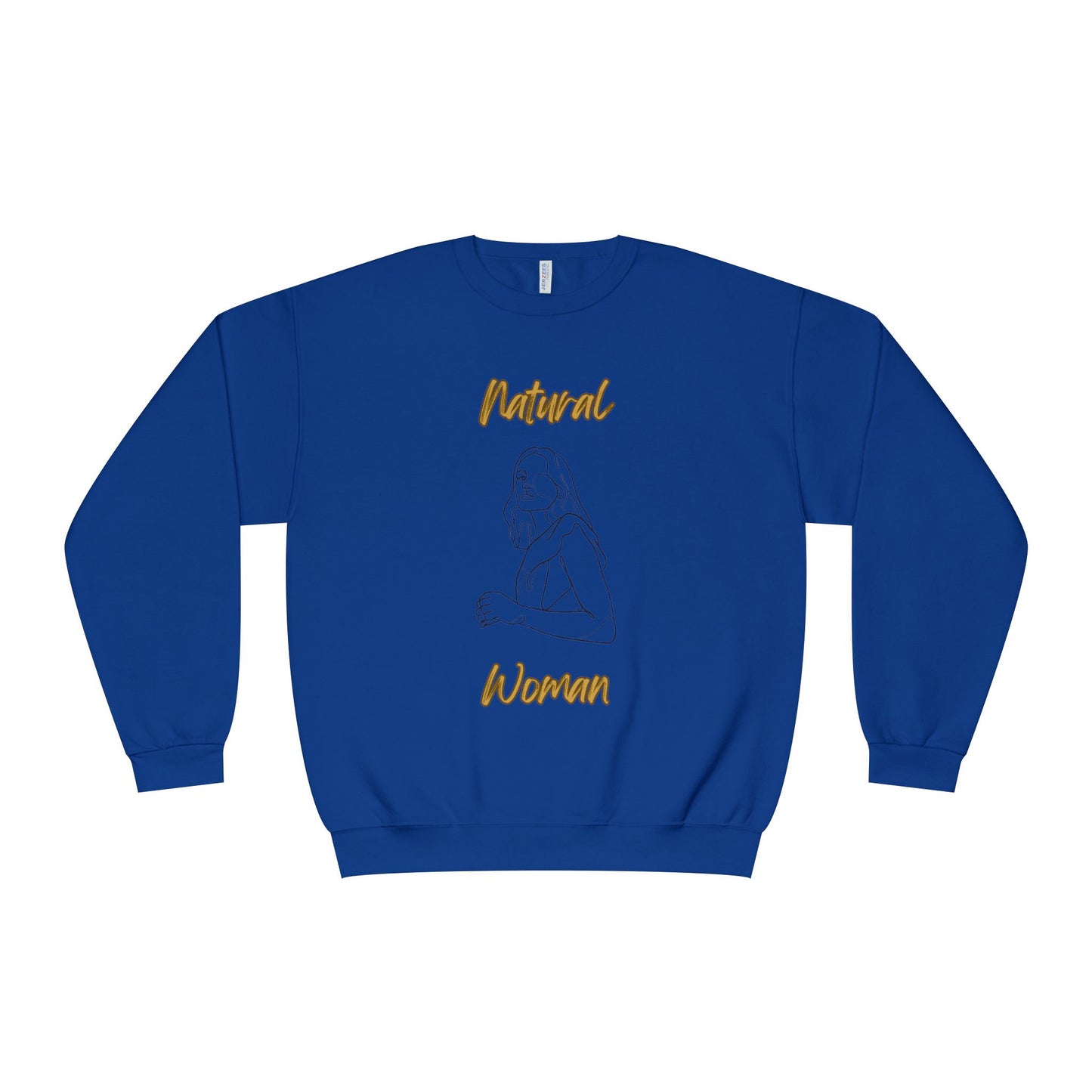 Natural Woman Care Free (BL) Crewneck Sweatshirt