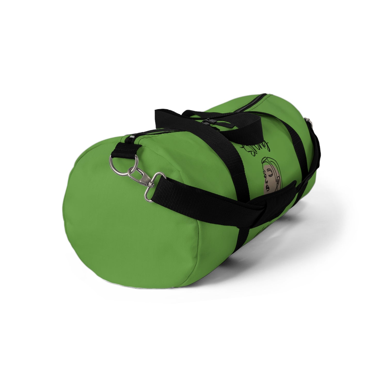 Strong Momma (BL) Duffel Bag GREEN