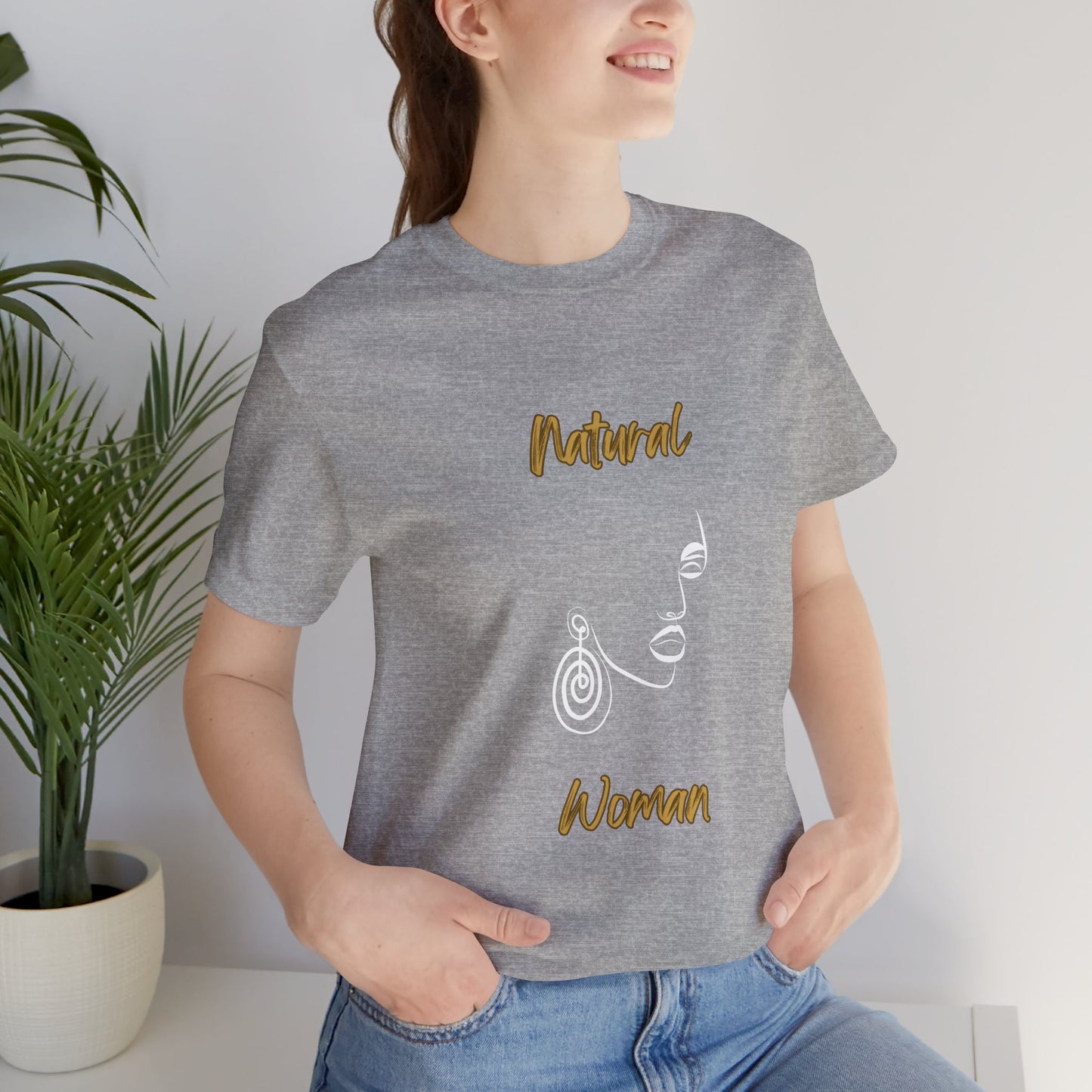 Natural Woman Music In My Soul (WL) Short Sleeve T-Shirt