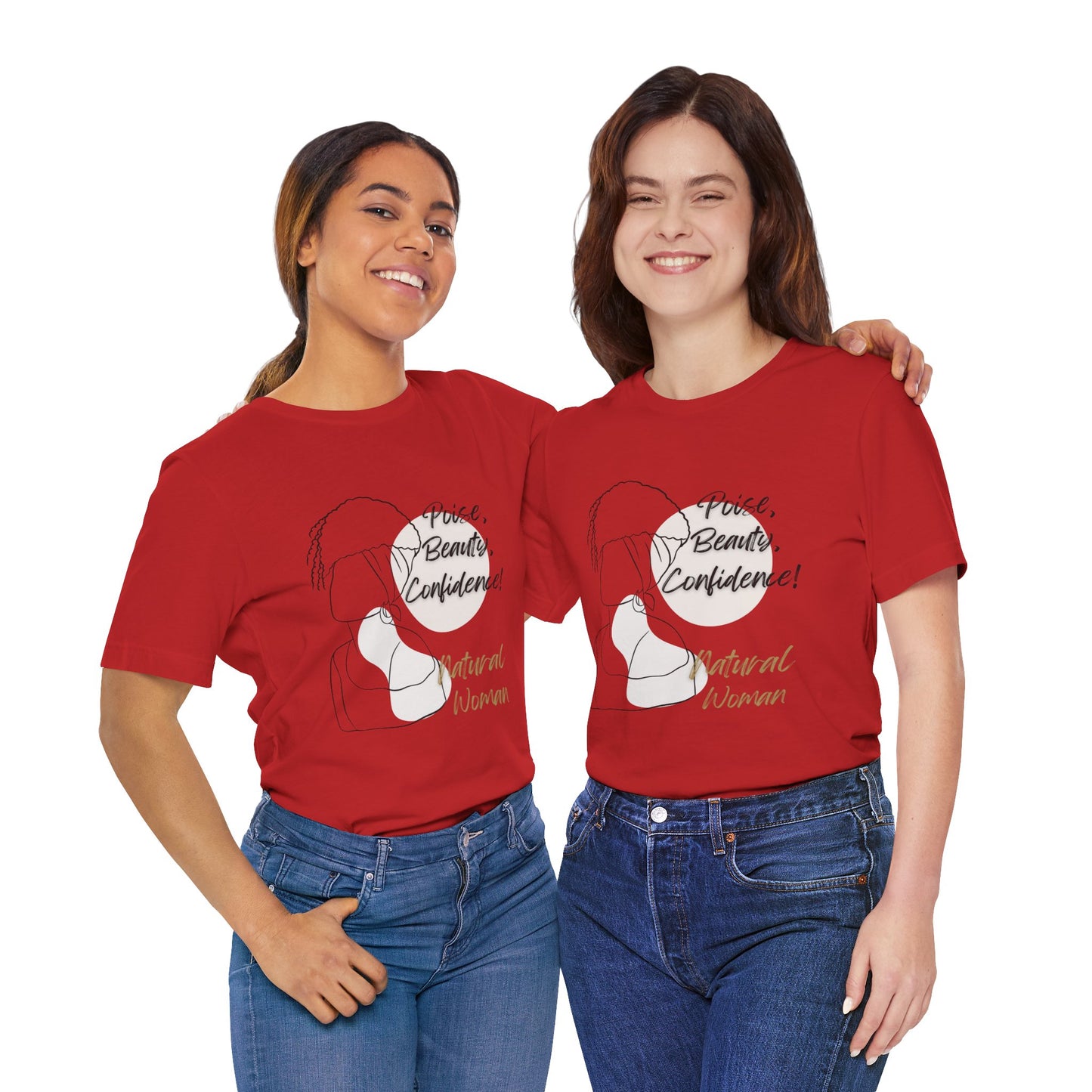 Natural Woman Puff (BL) Short Sleeve T-Shirt