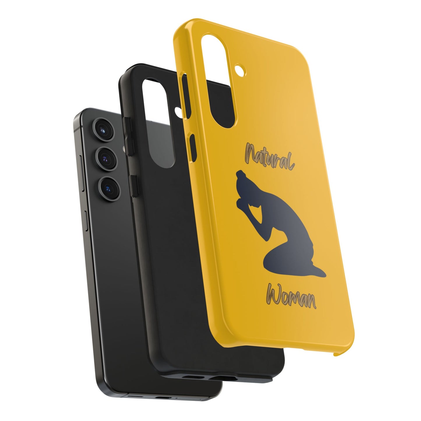 Natural Woman Pray (BL) Tough Phone Cases YELLOW