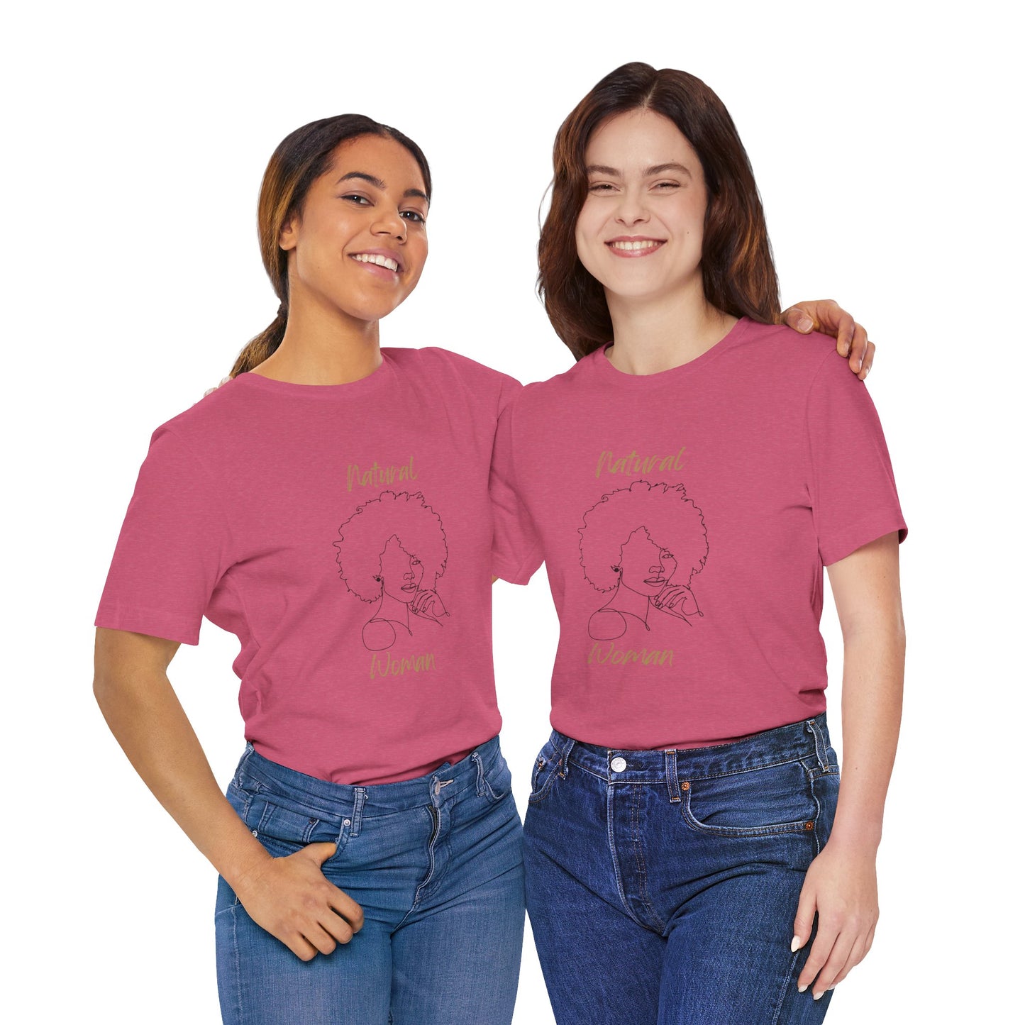 Natural Woman The Look (BL) Short Sleeve T-Shirt